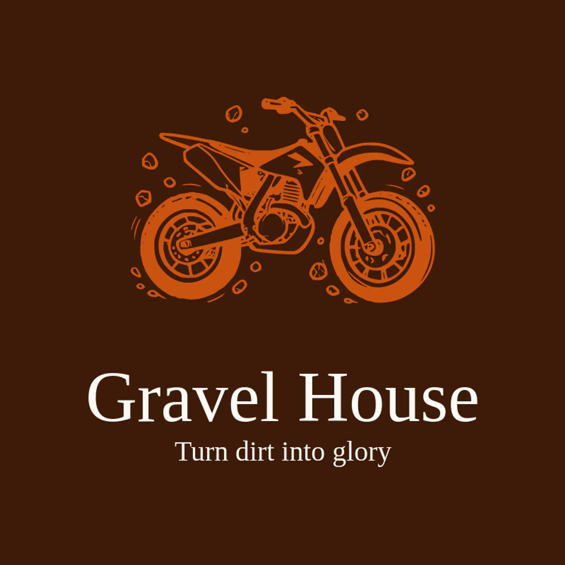 Gravel House logo for motocross