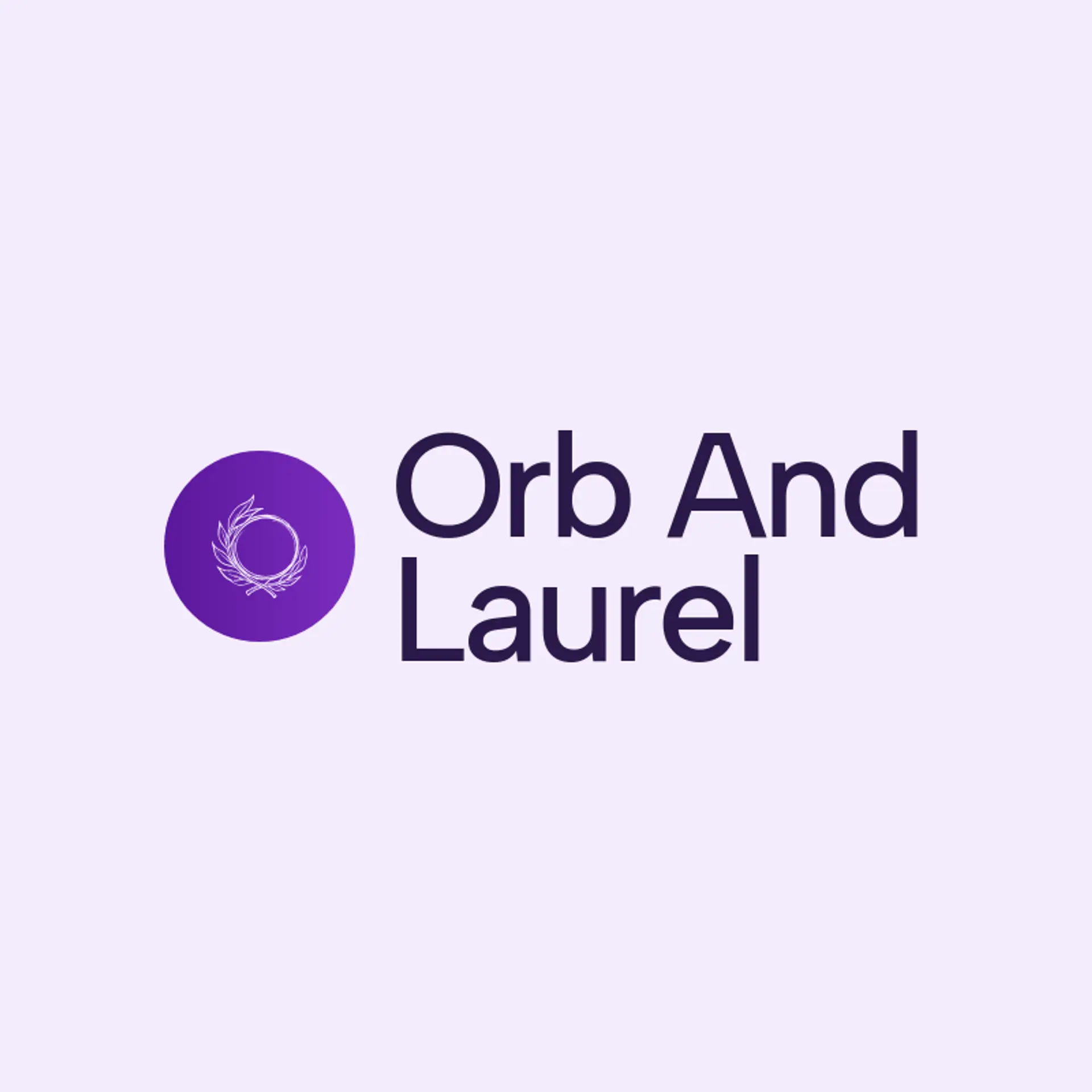 Orb And Laurel logo for royal
