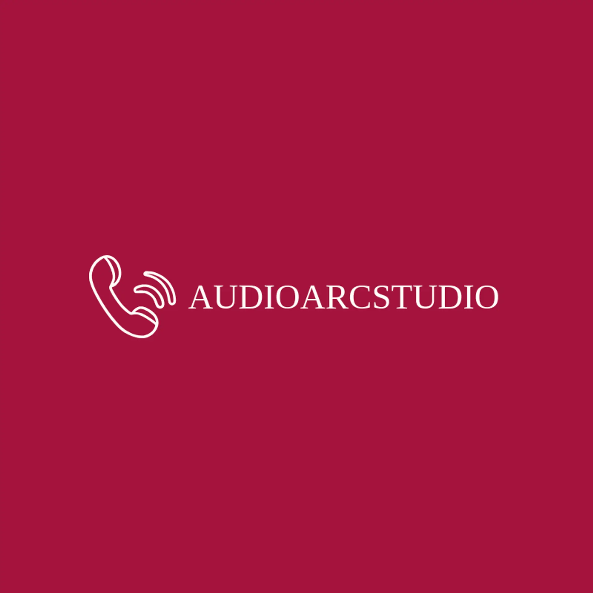 Audio Arc Studio logo for telephone