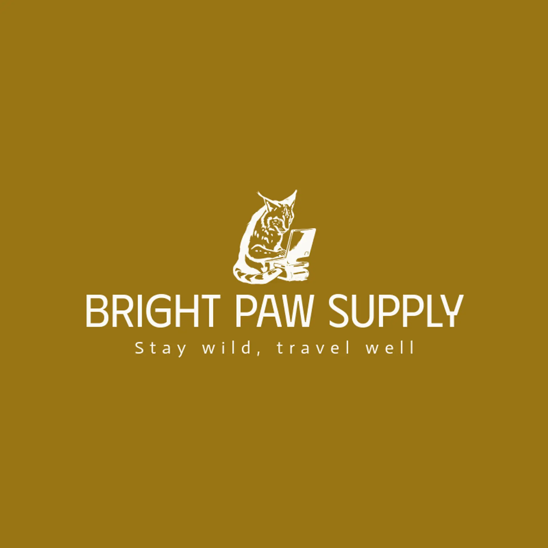 Bright Paw Supply logo for lynx