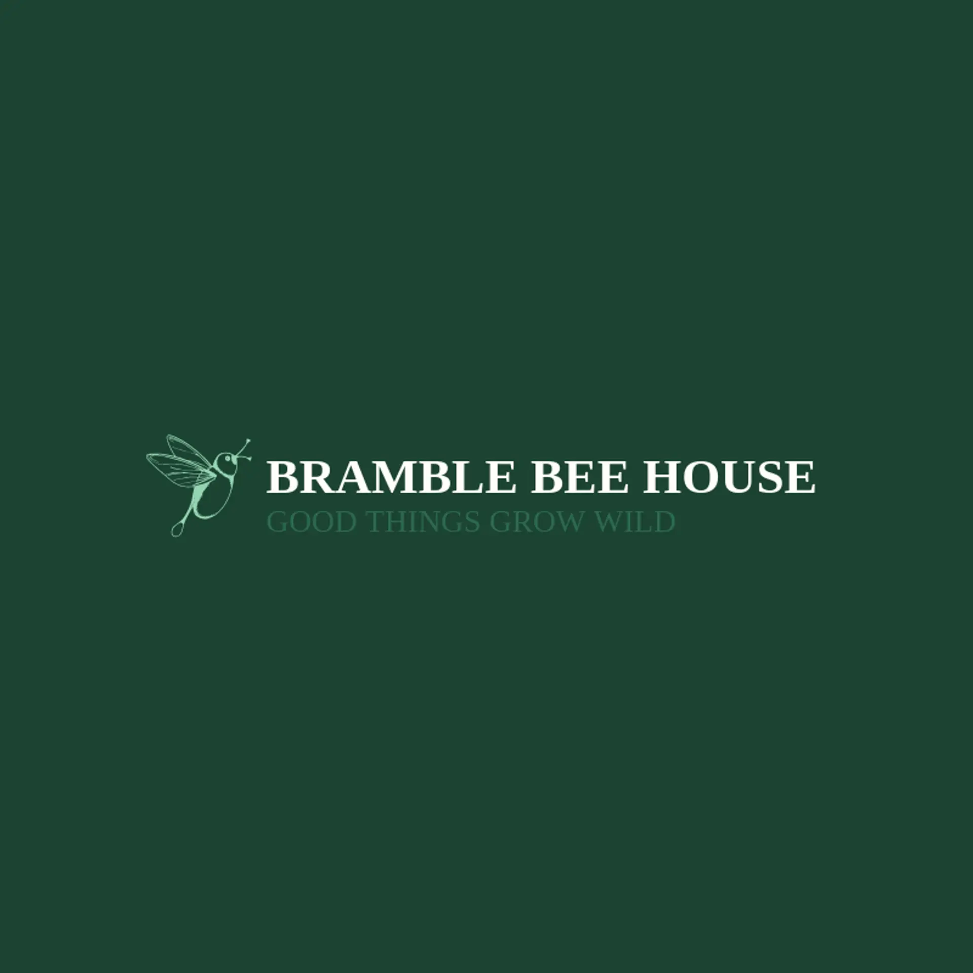 Bramble Bee House logo for sting