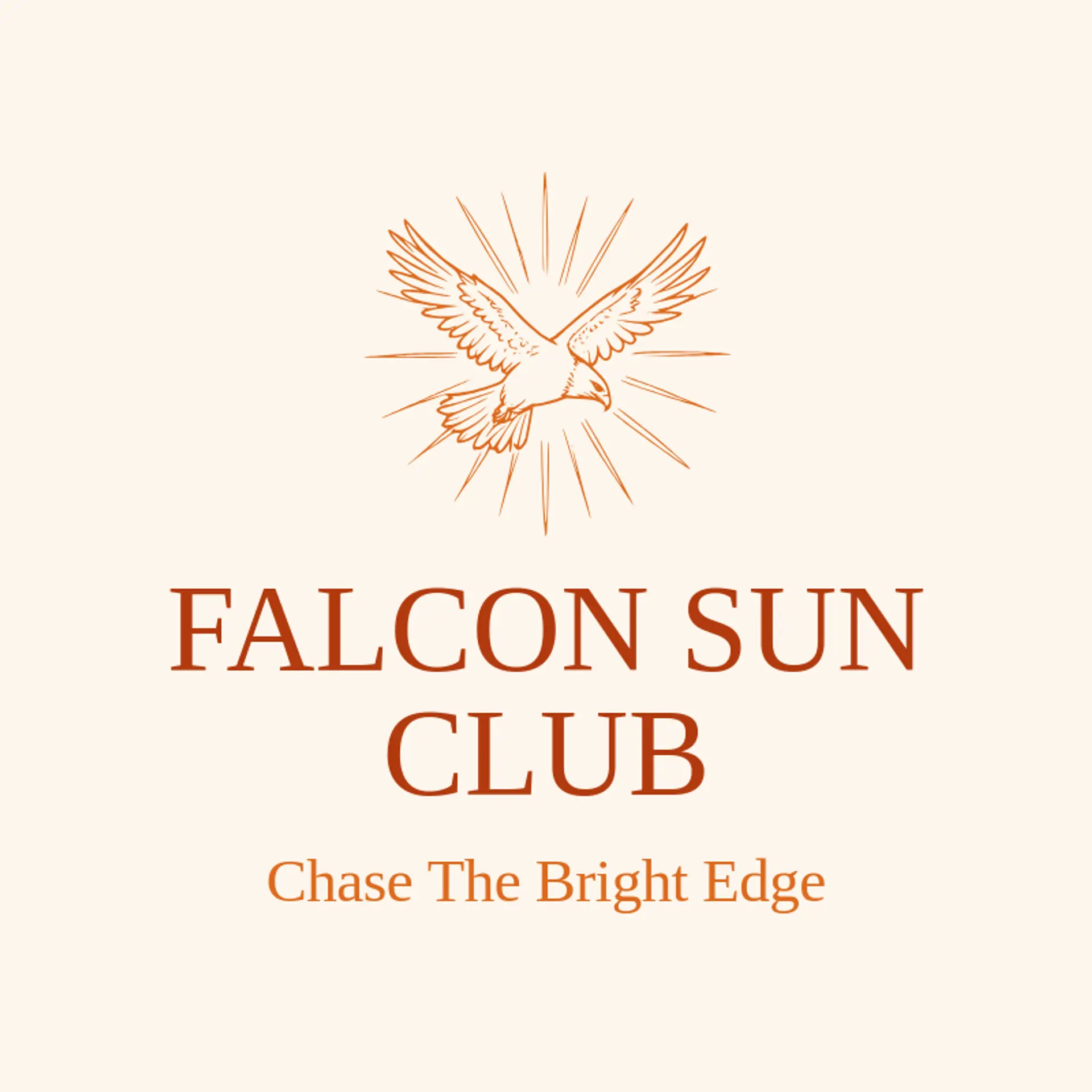 Falcon Sun Club logo for wing