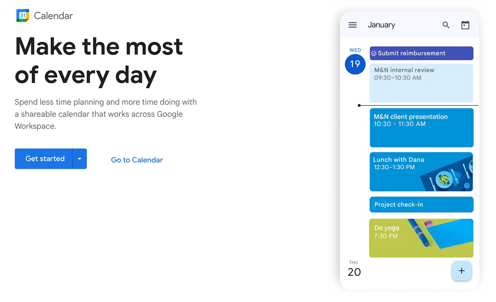 Source: Google Calendar