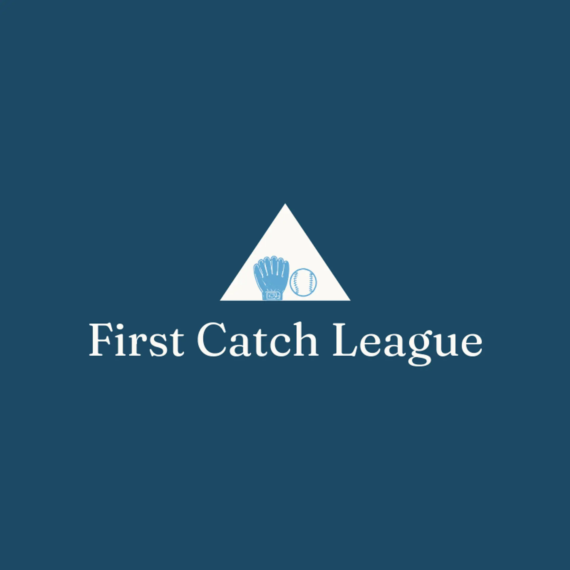 First Catch League logo for baseball