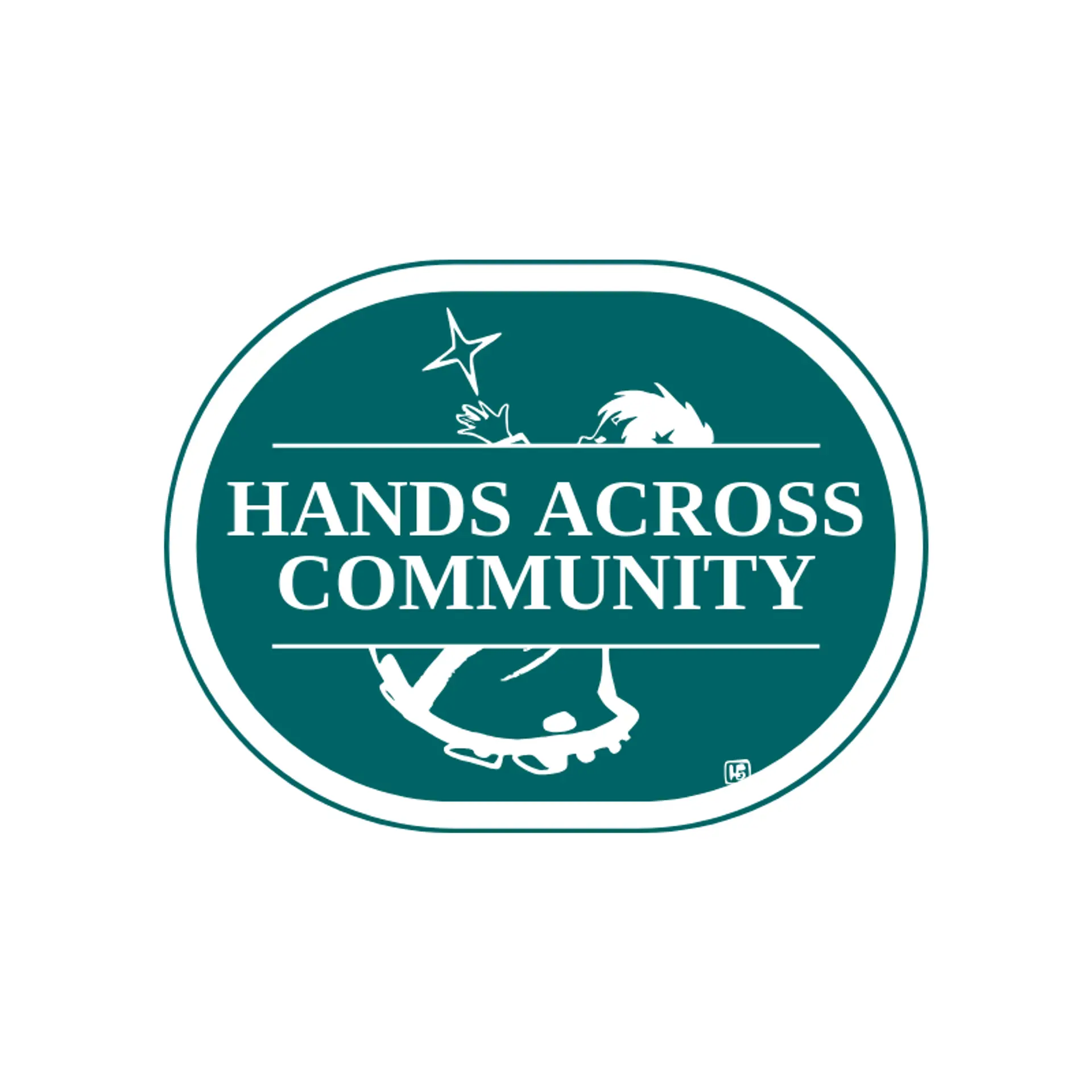 Hands Across Community logo for outreach