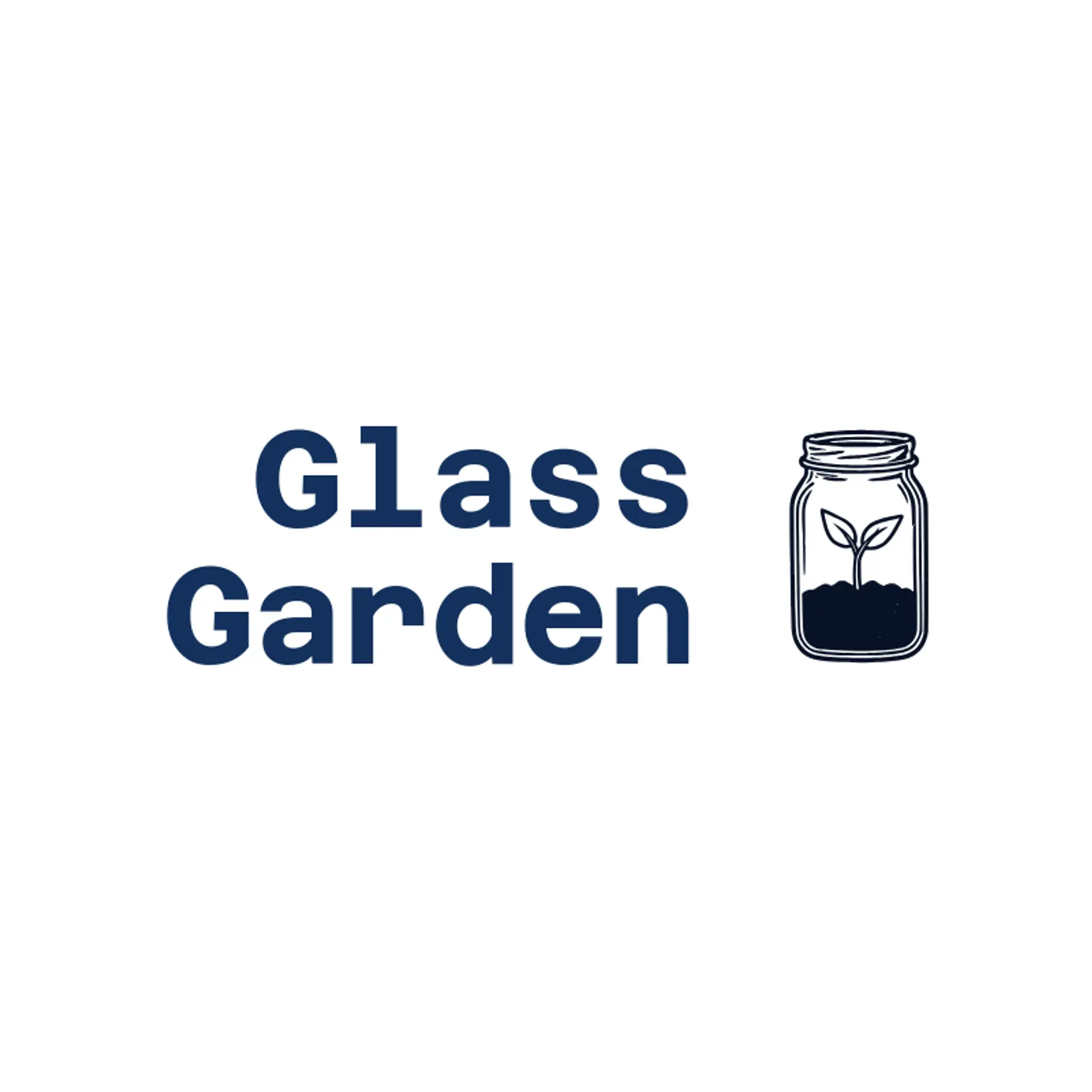 Glass Garden logo for recycling