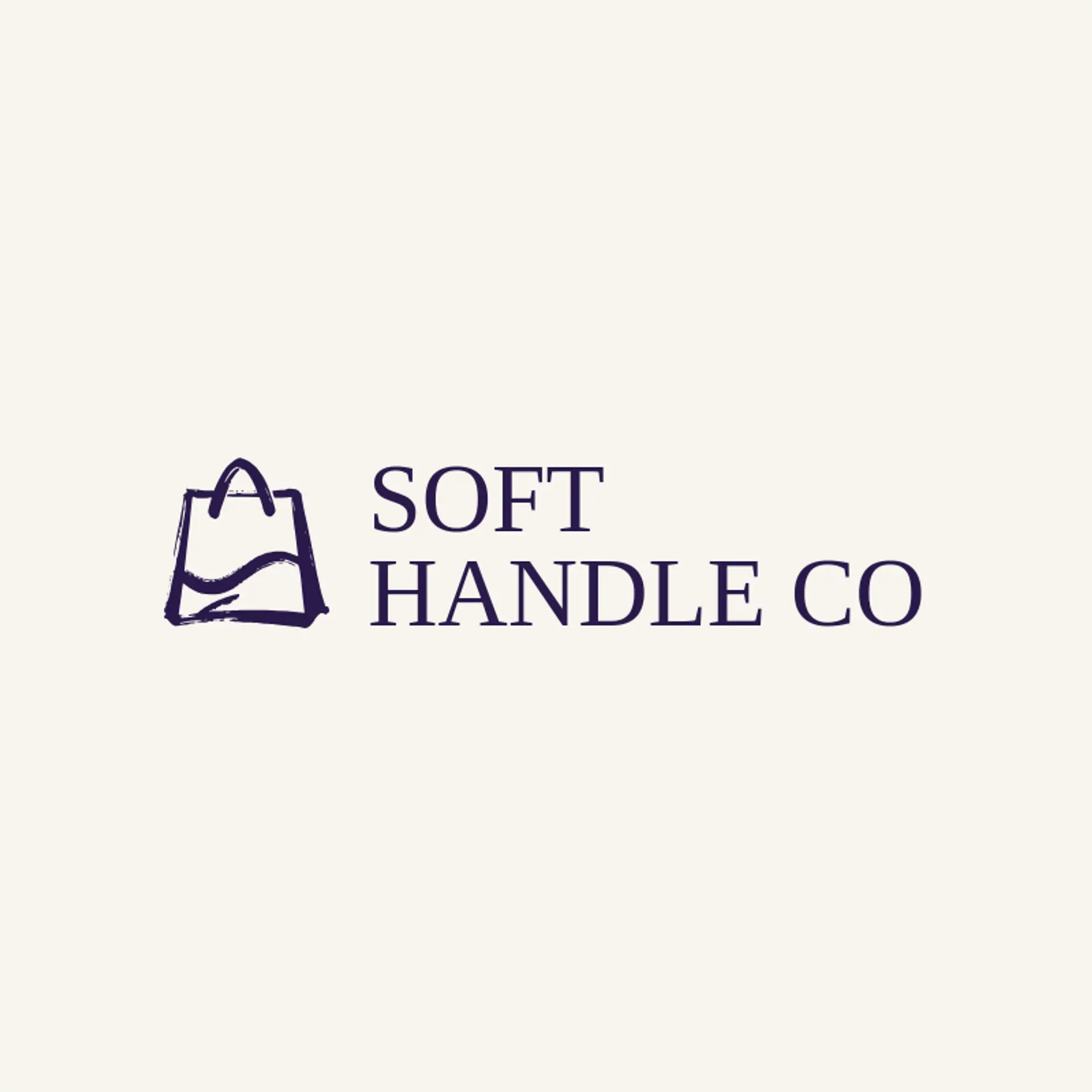 Soft Handle Co logo for shopping bag