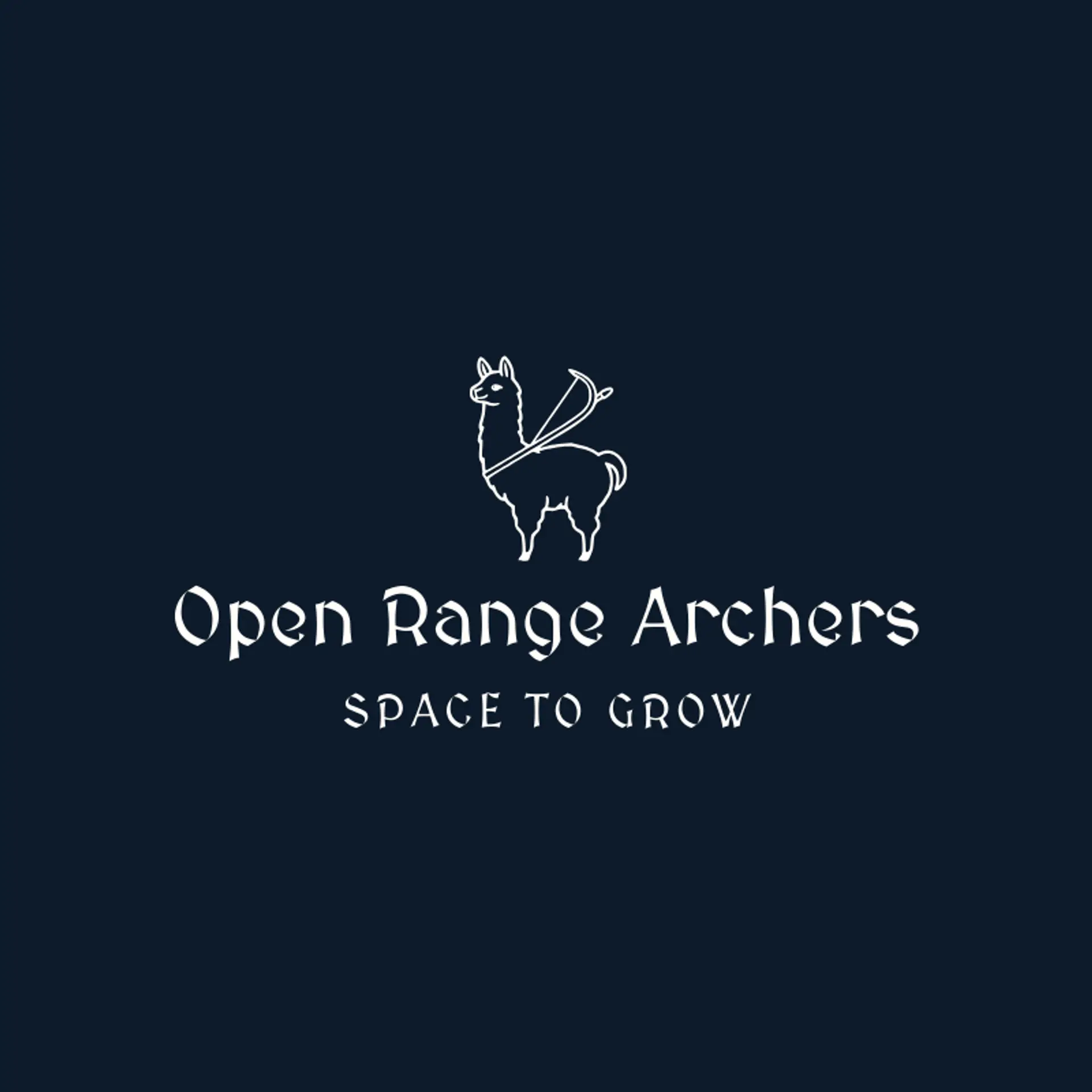 Open Range Archers logo for archer