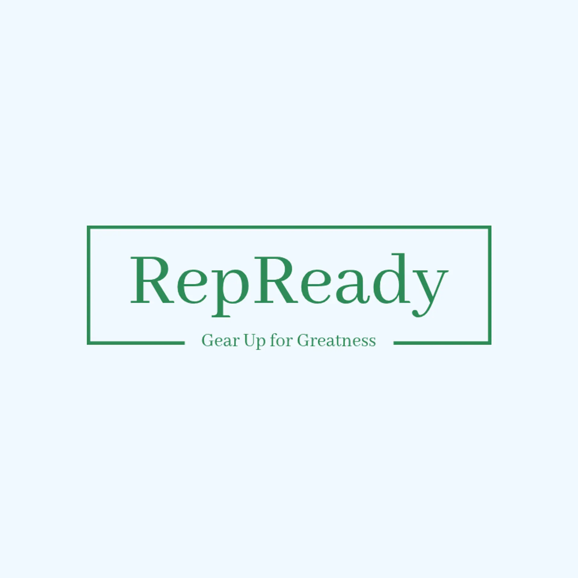 RepReady logo for fitness apparel