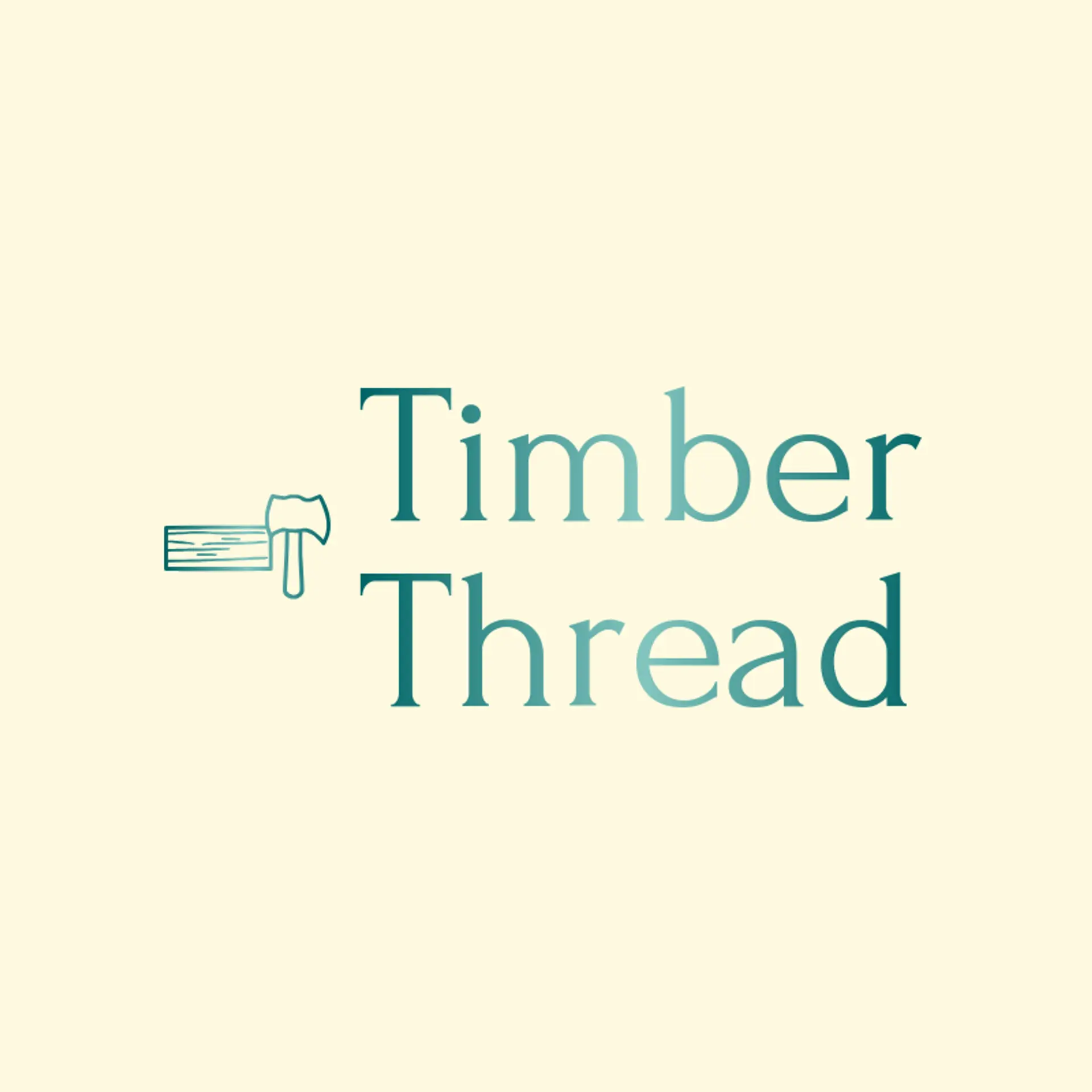 Timber Thread logo for wood