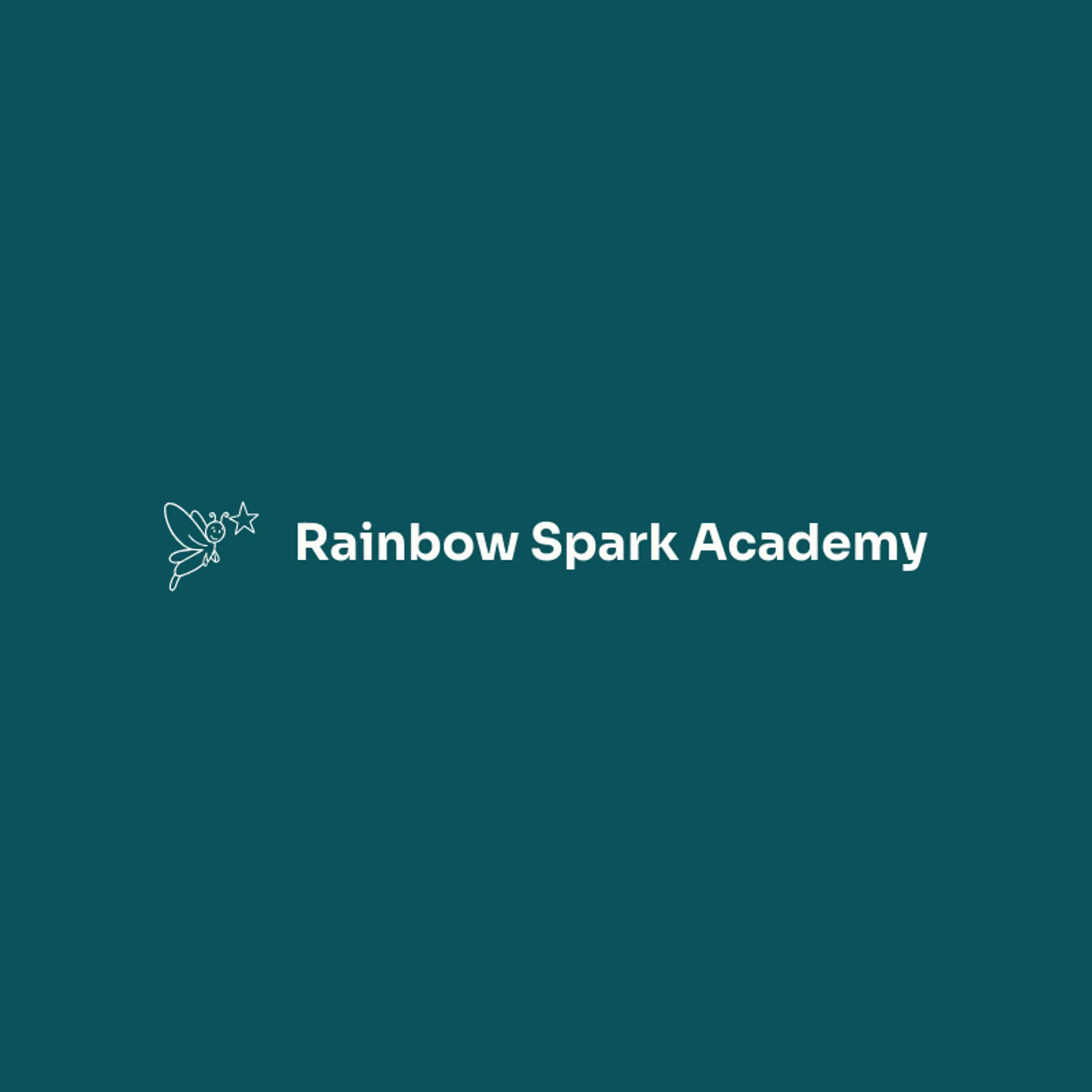 Rainbow Spark Academy logo for pride