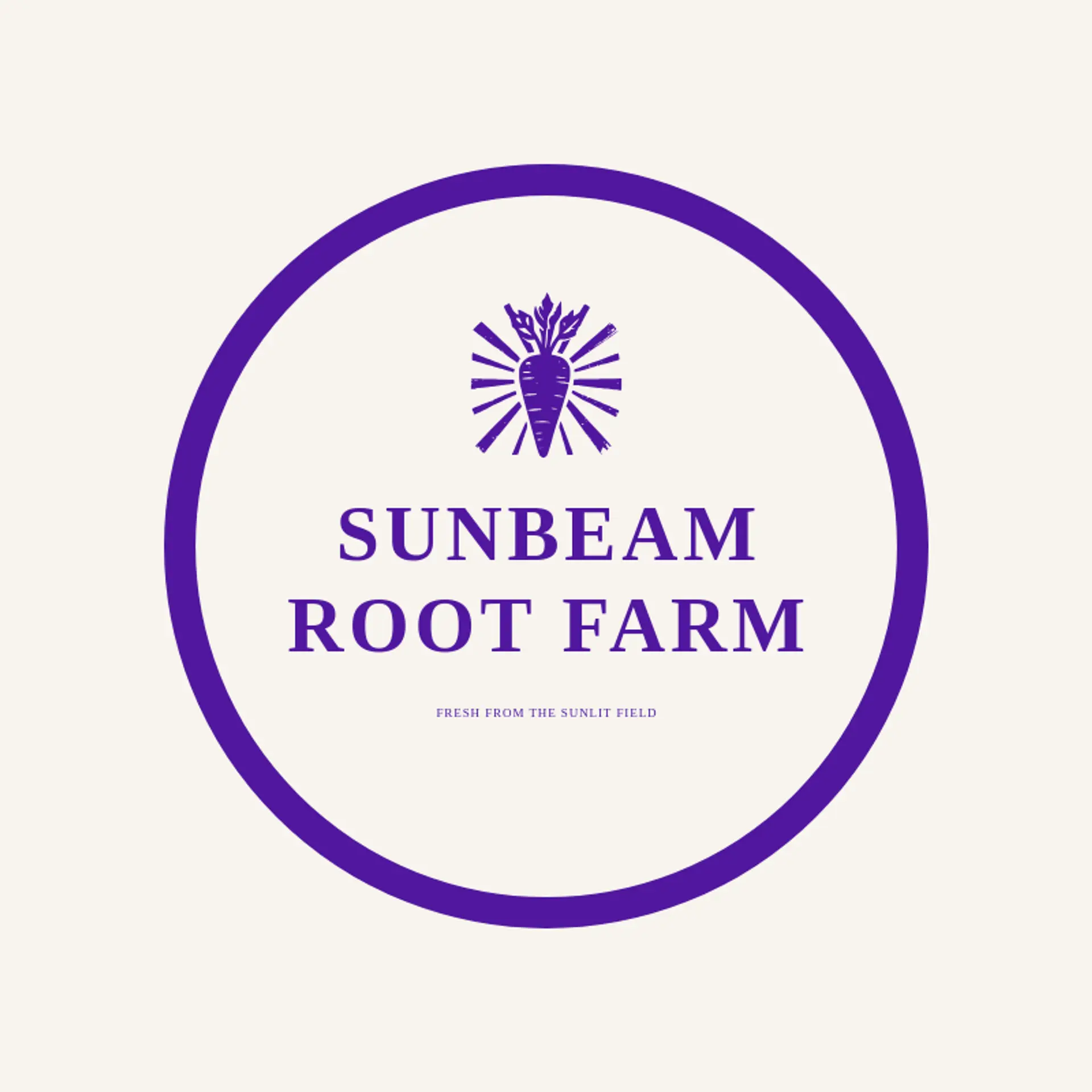 Sunbeam Root Farm logo for carrot