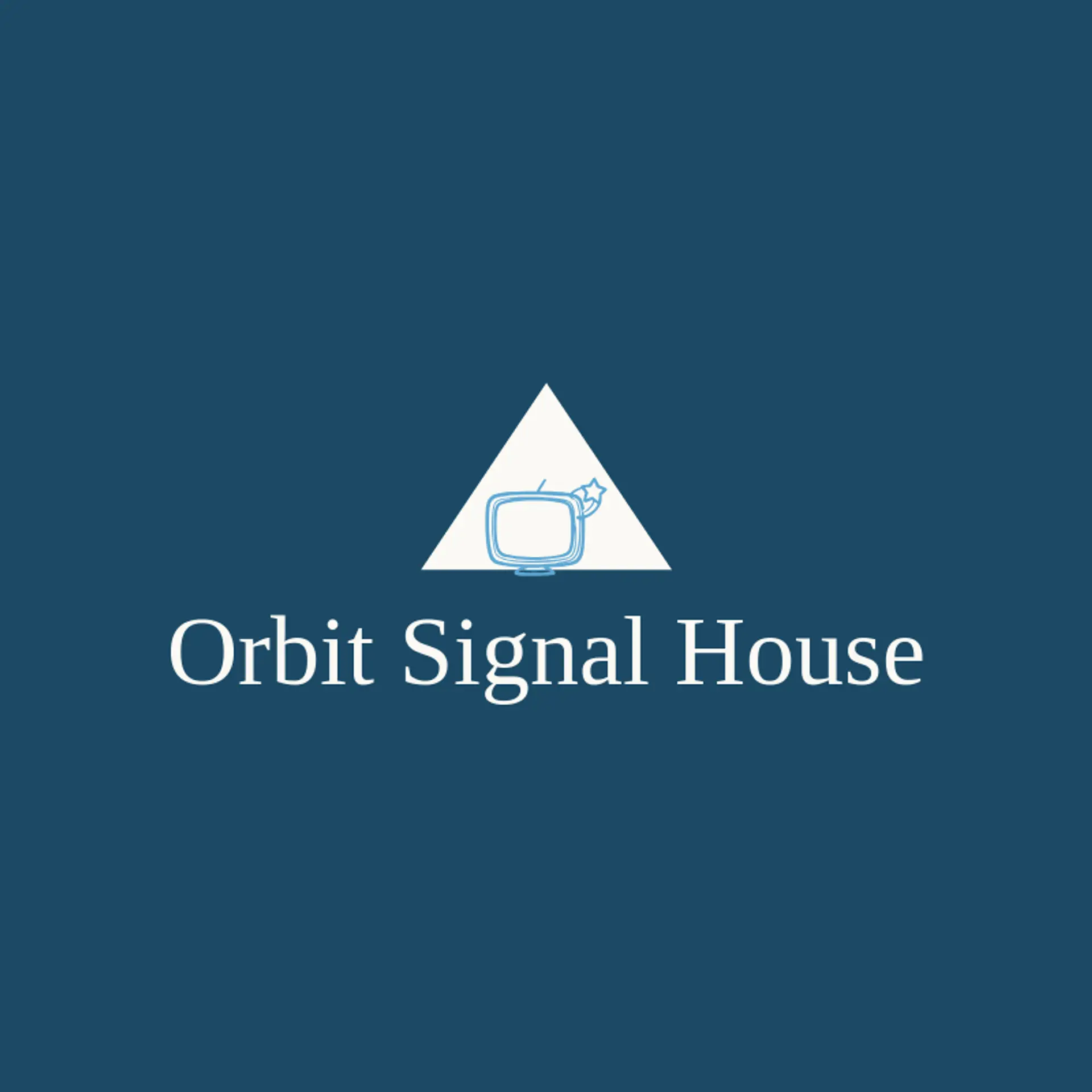 Orbit Signal House logo for television