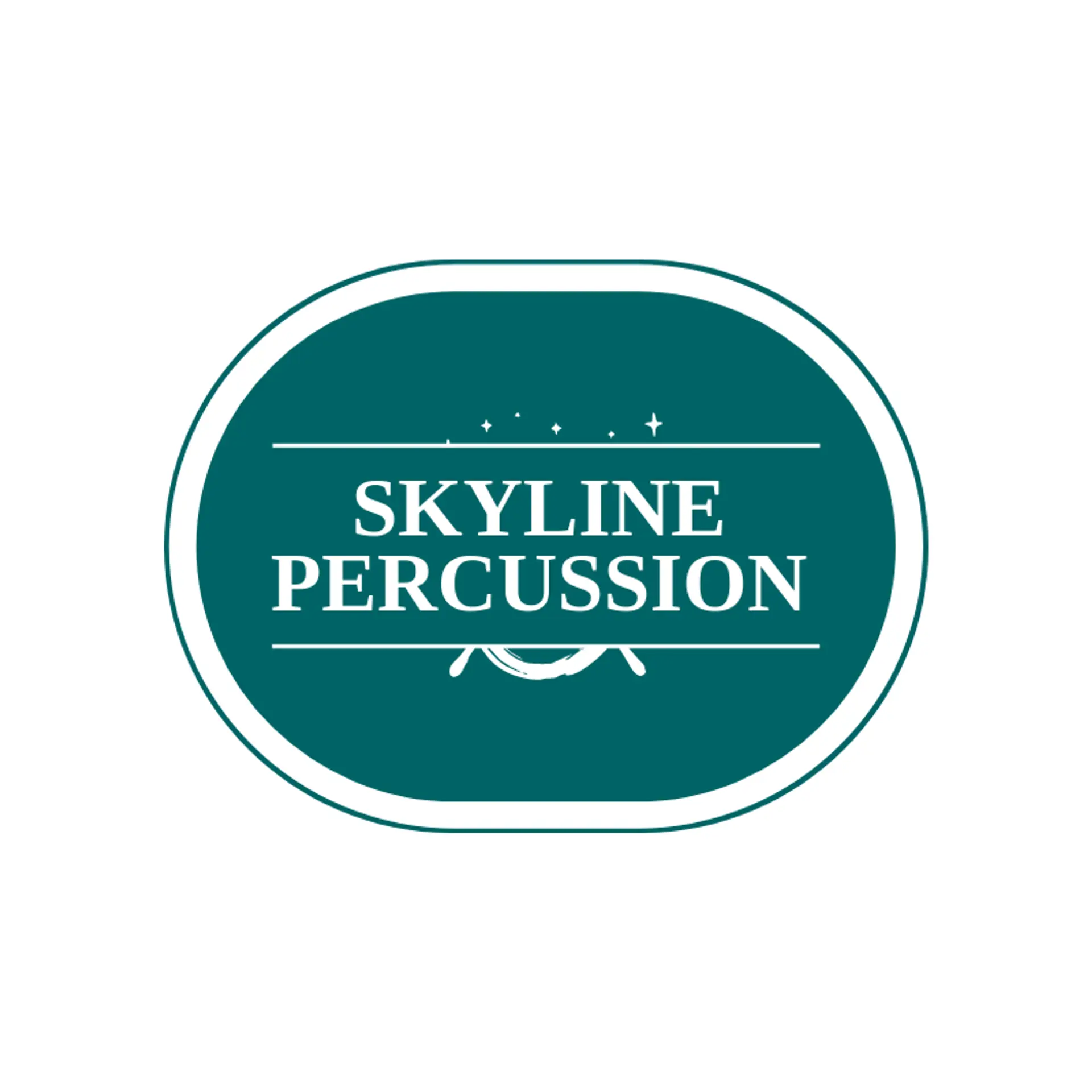 Skyline Percussion logo for drum