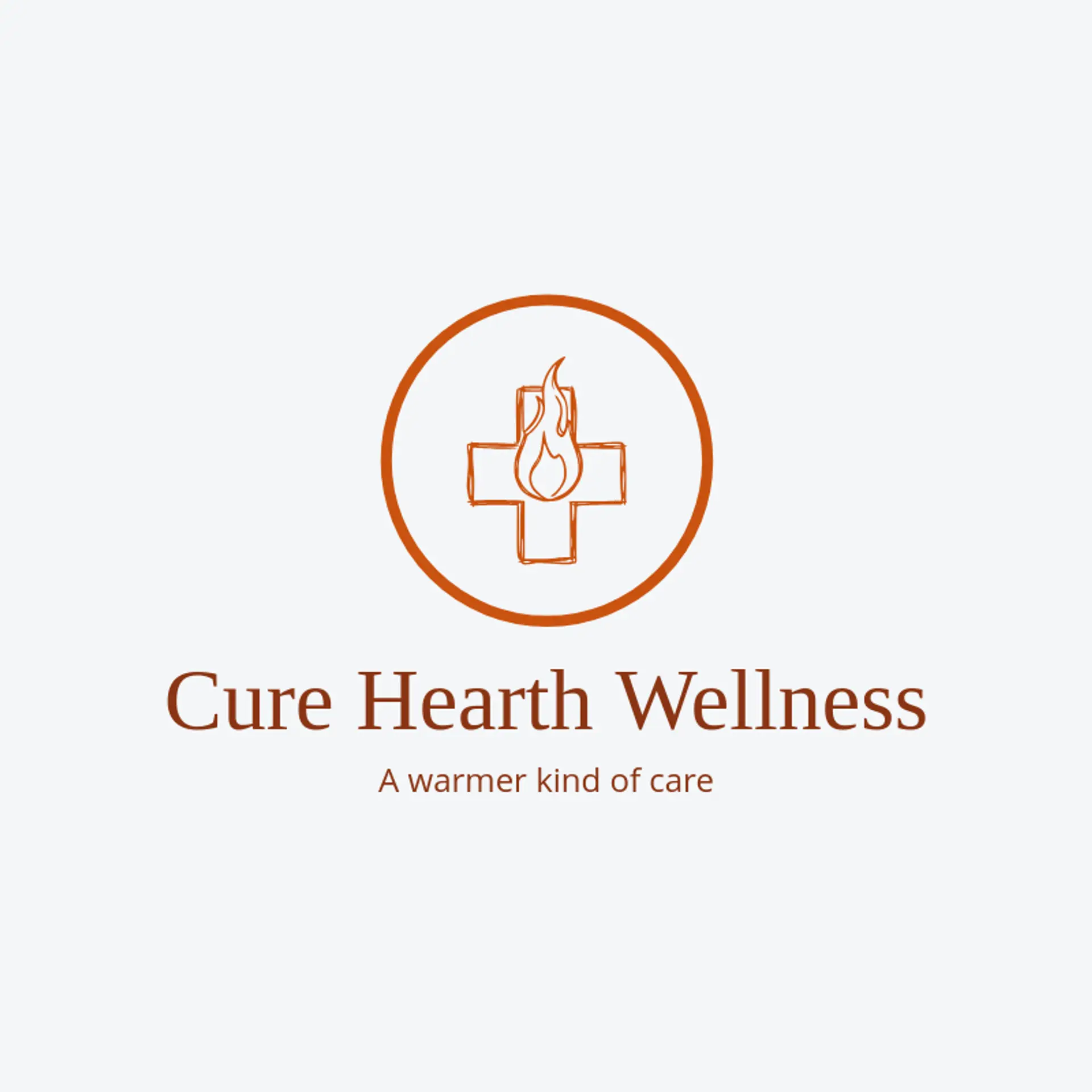 Cure Hearth Wellness logo for cure