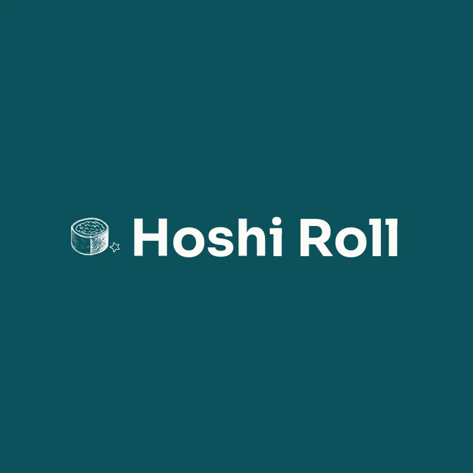 Hoshi Roll logo for japanese