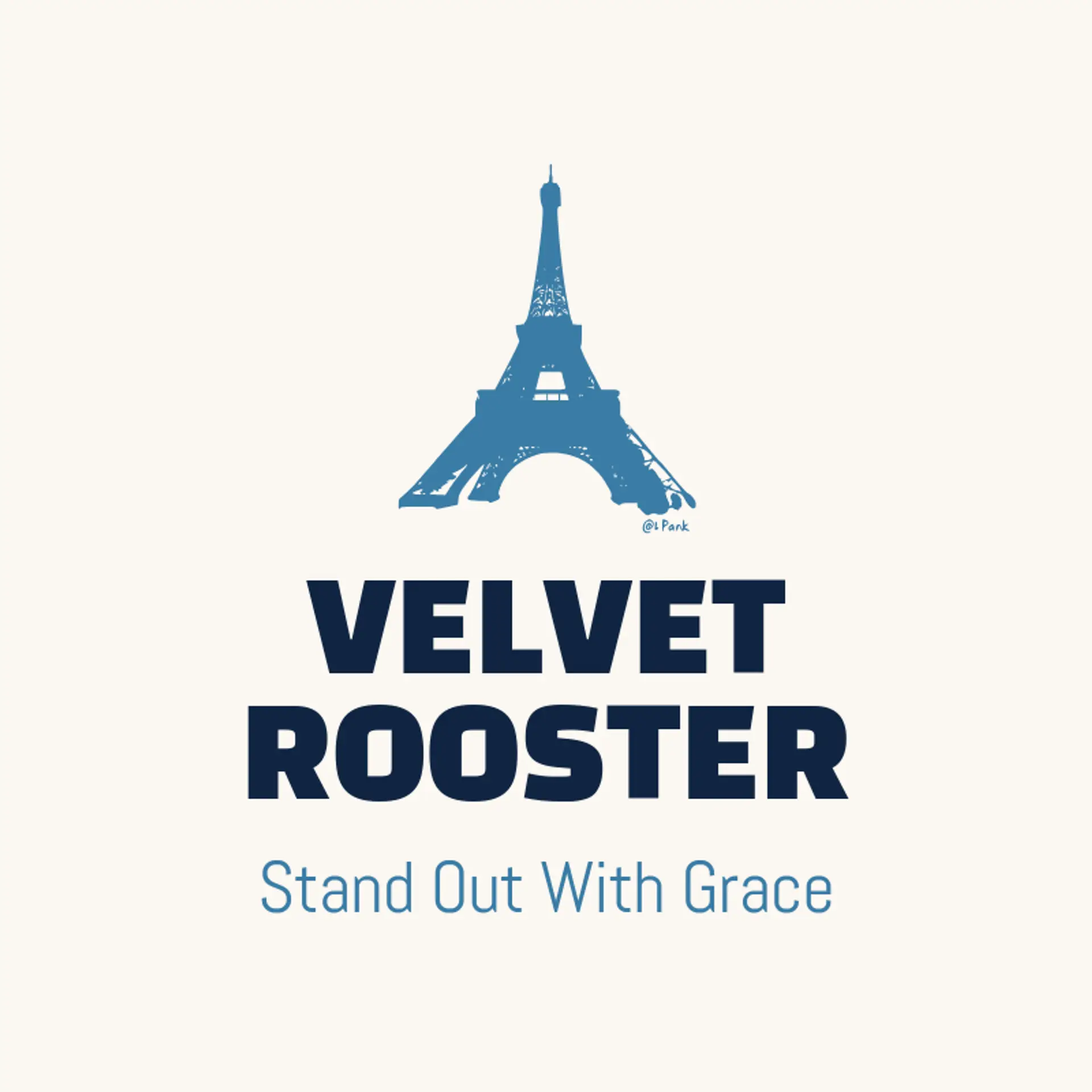 Velvet Rooster logo for france