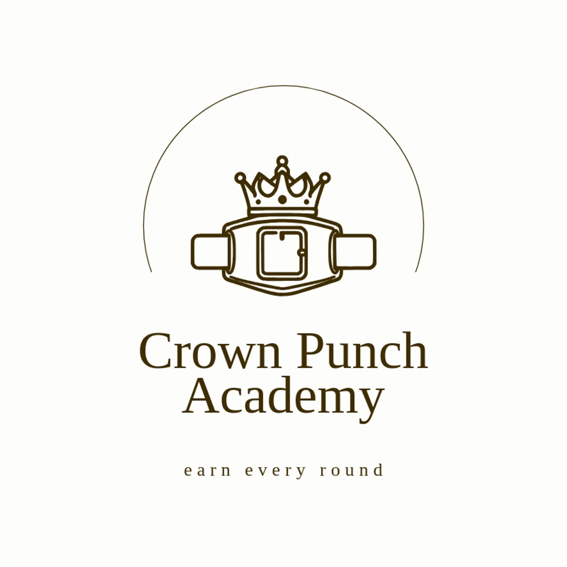 Crown Punch Academy logo for boxing