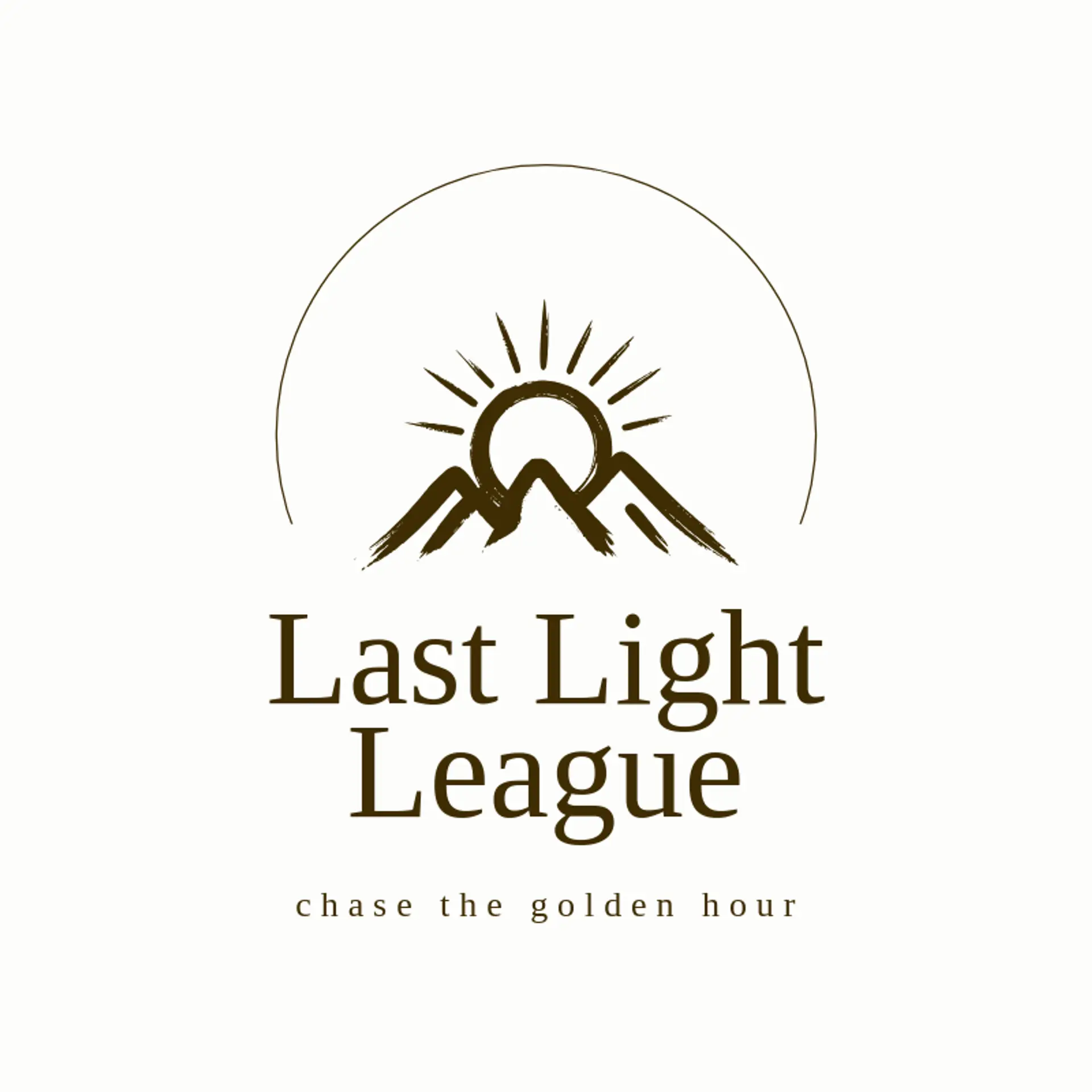 Last Light League logo for sunset