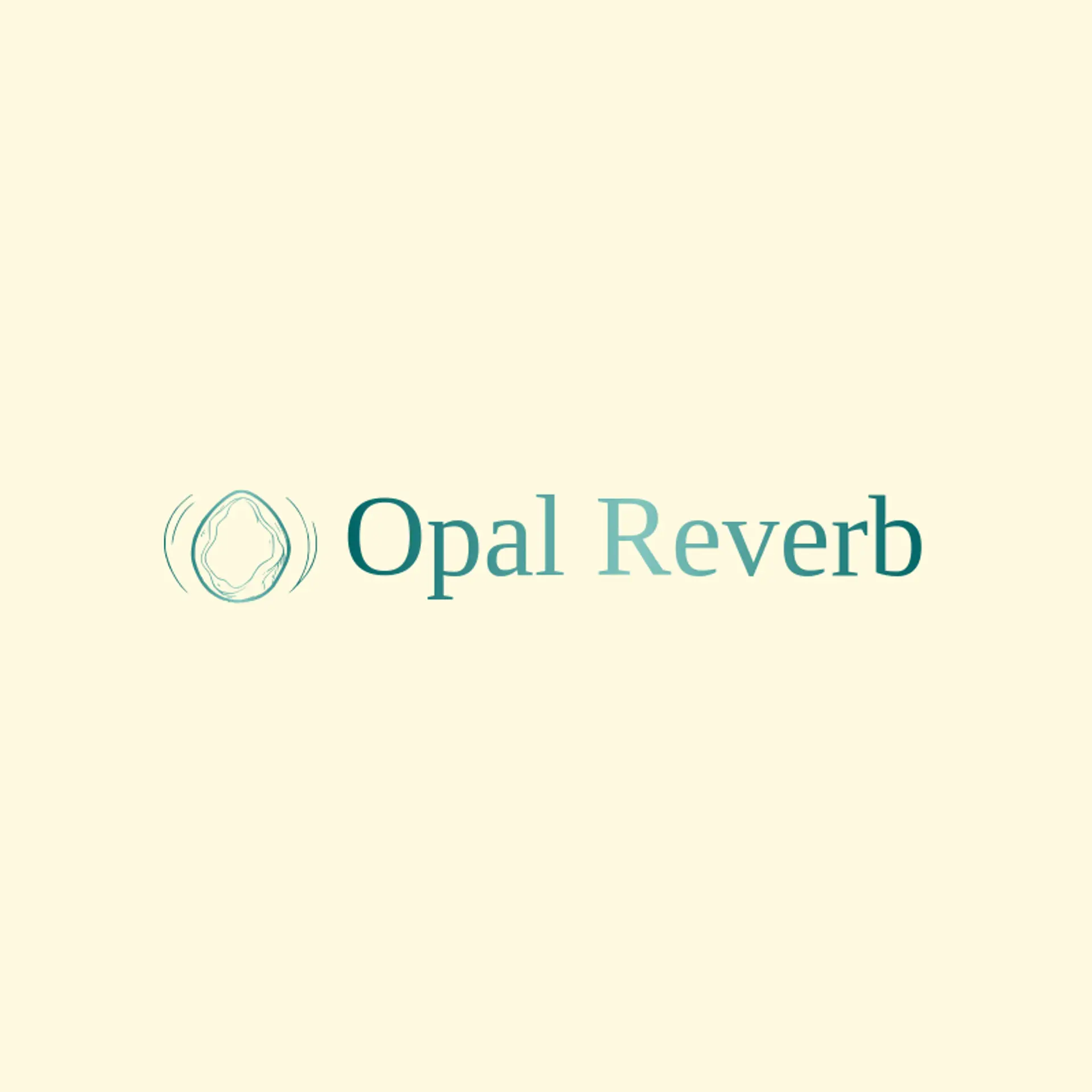 Opal Reverb logo for rock music