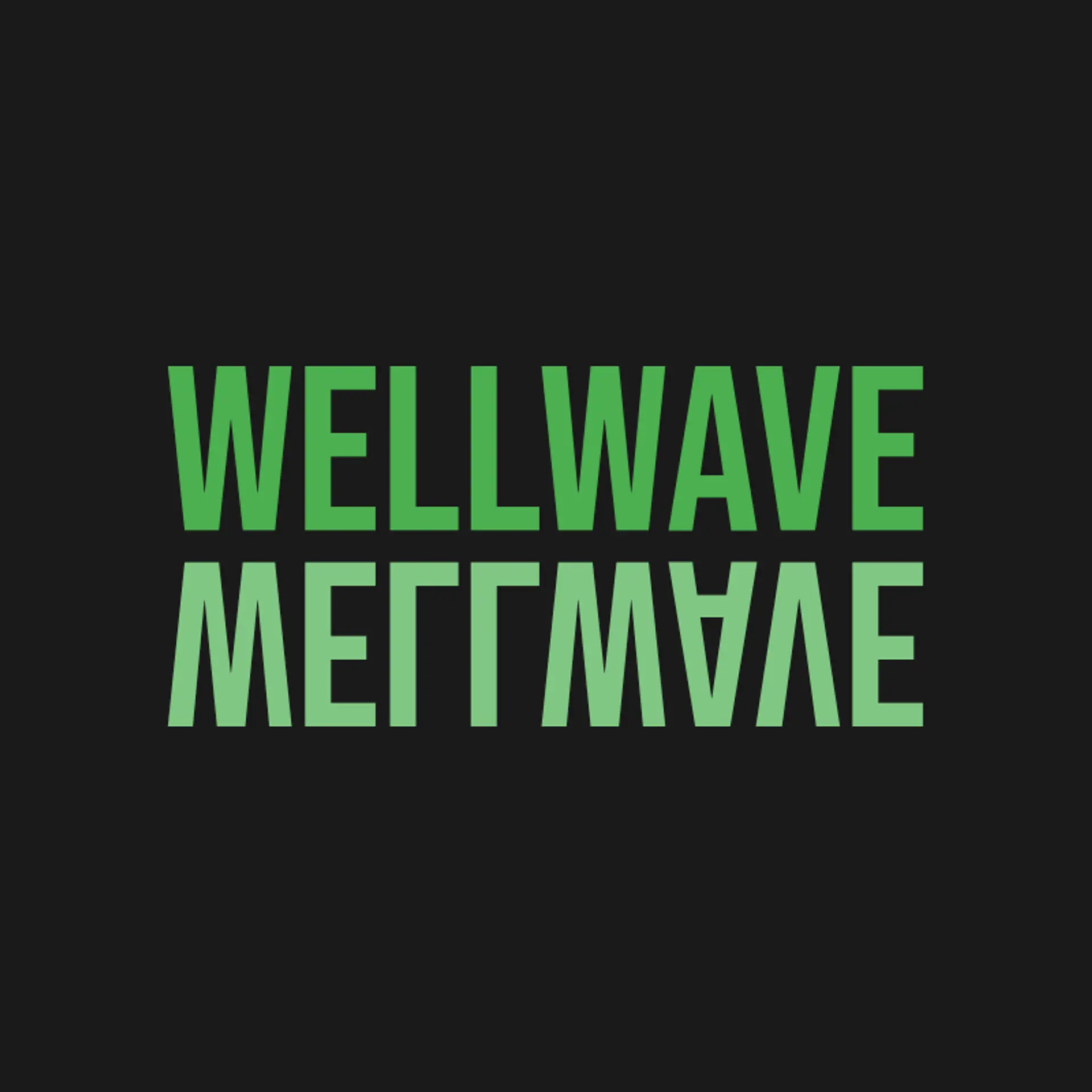 WellWave logo for fitness app