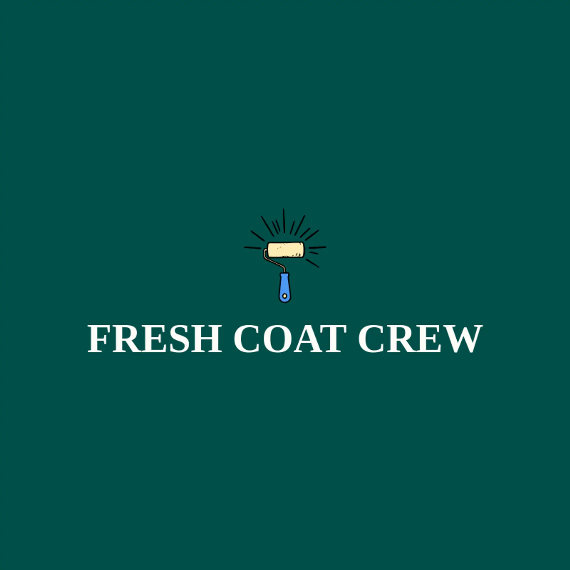 Fresh Coat Crew logo for contractor