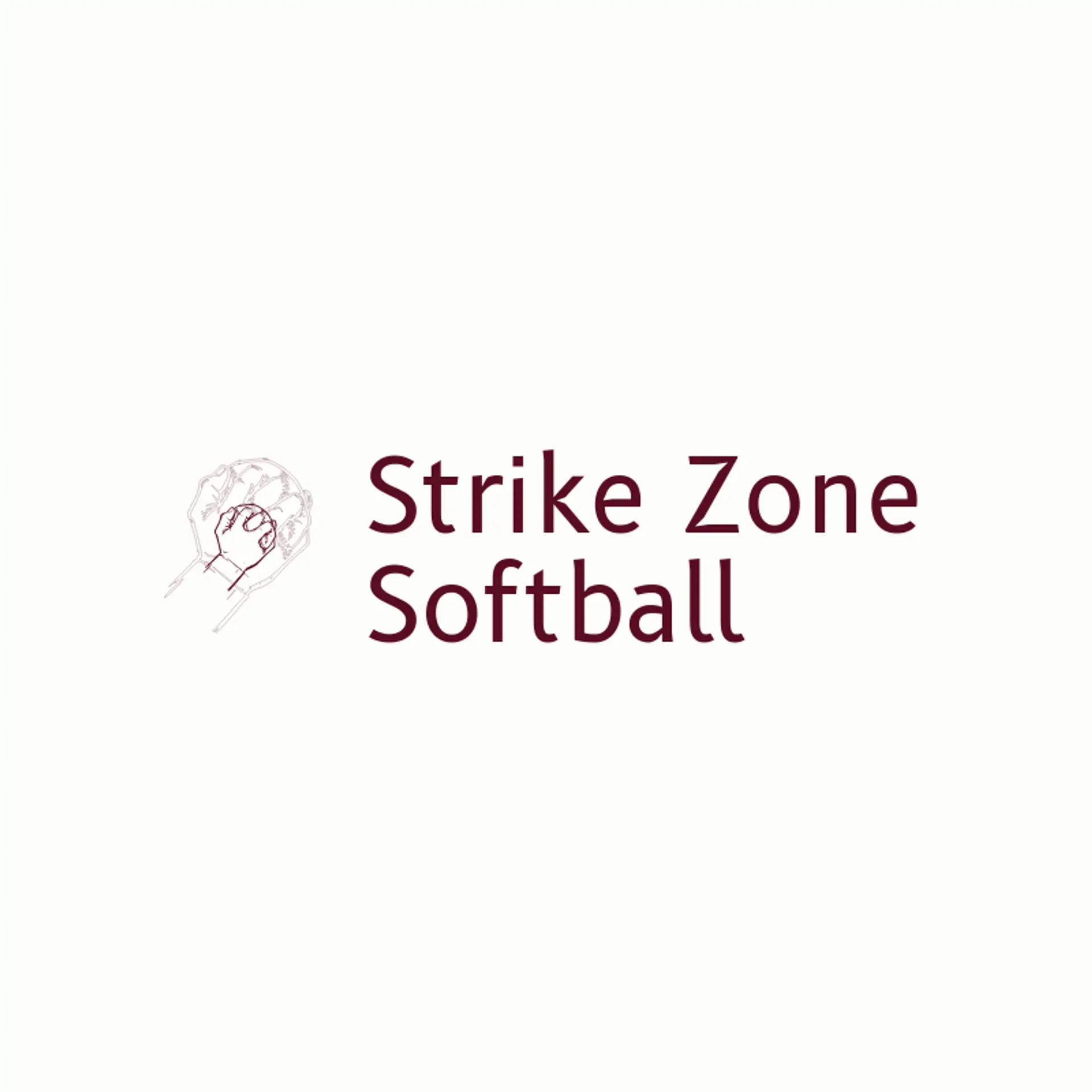 Strike Zone Softball logo for softball