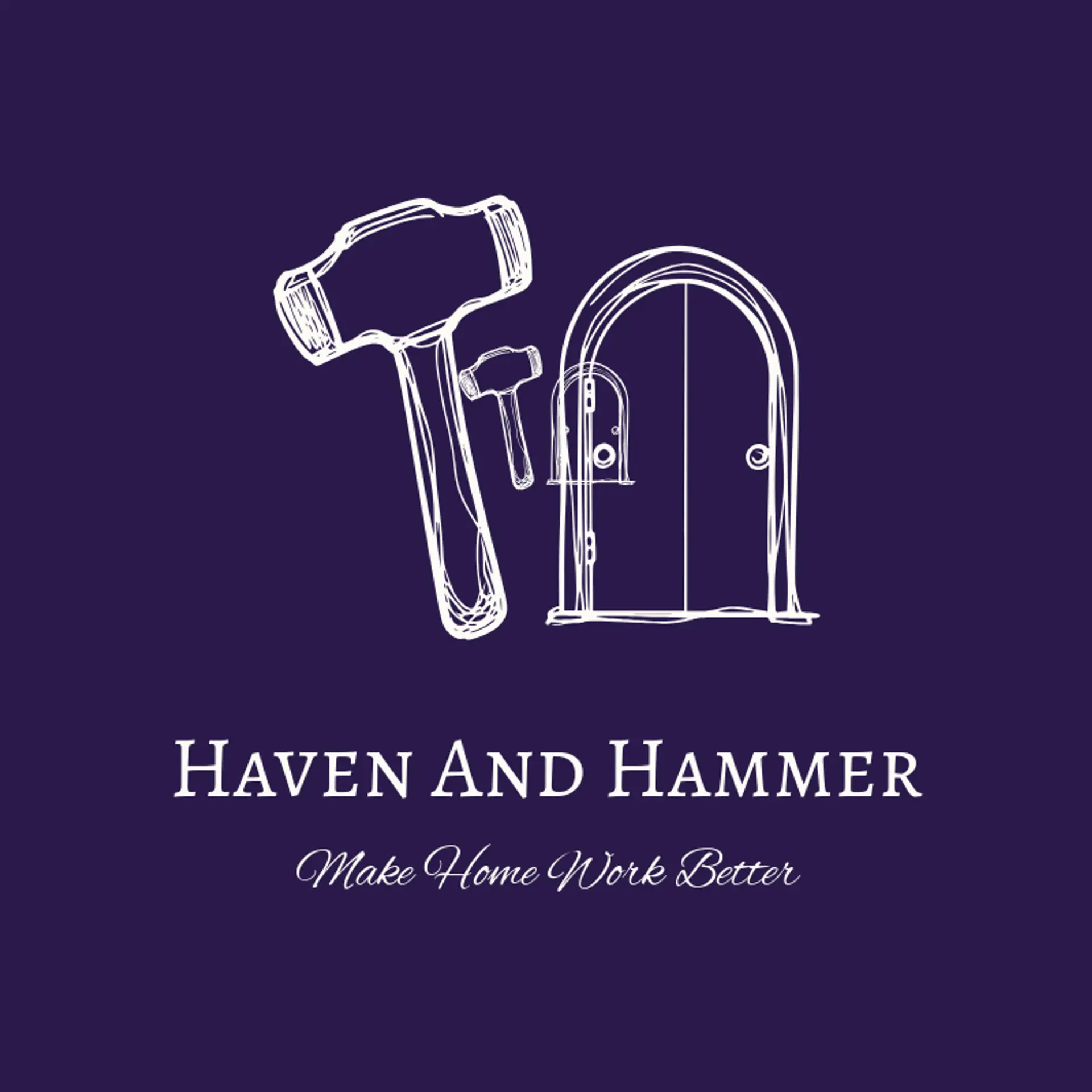 Haven and Hammer logo for home