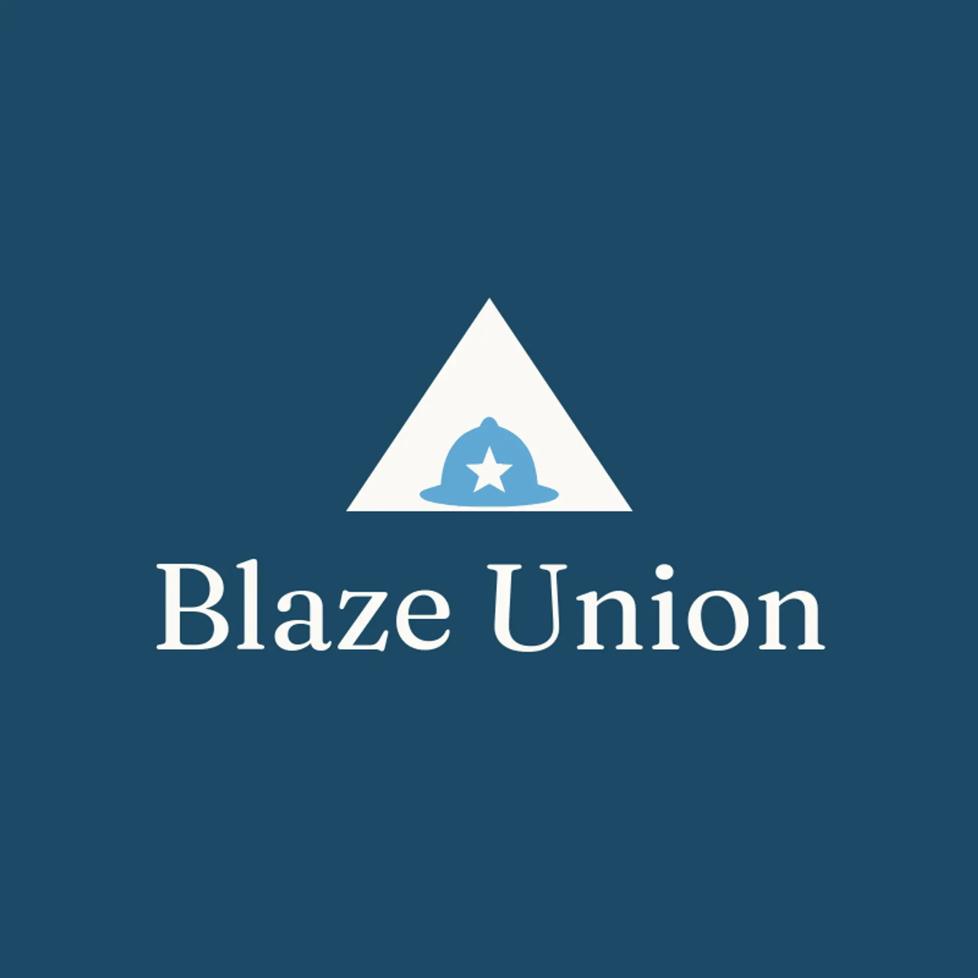 Blaze Union logo for fire department