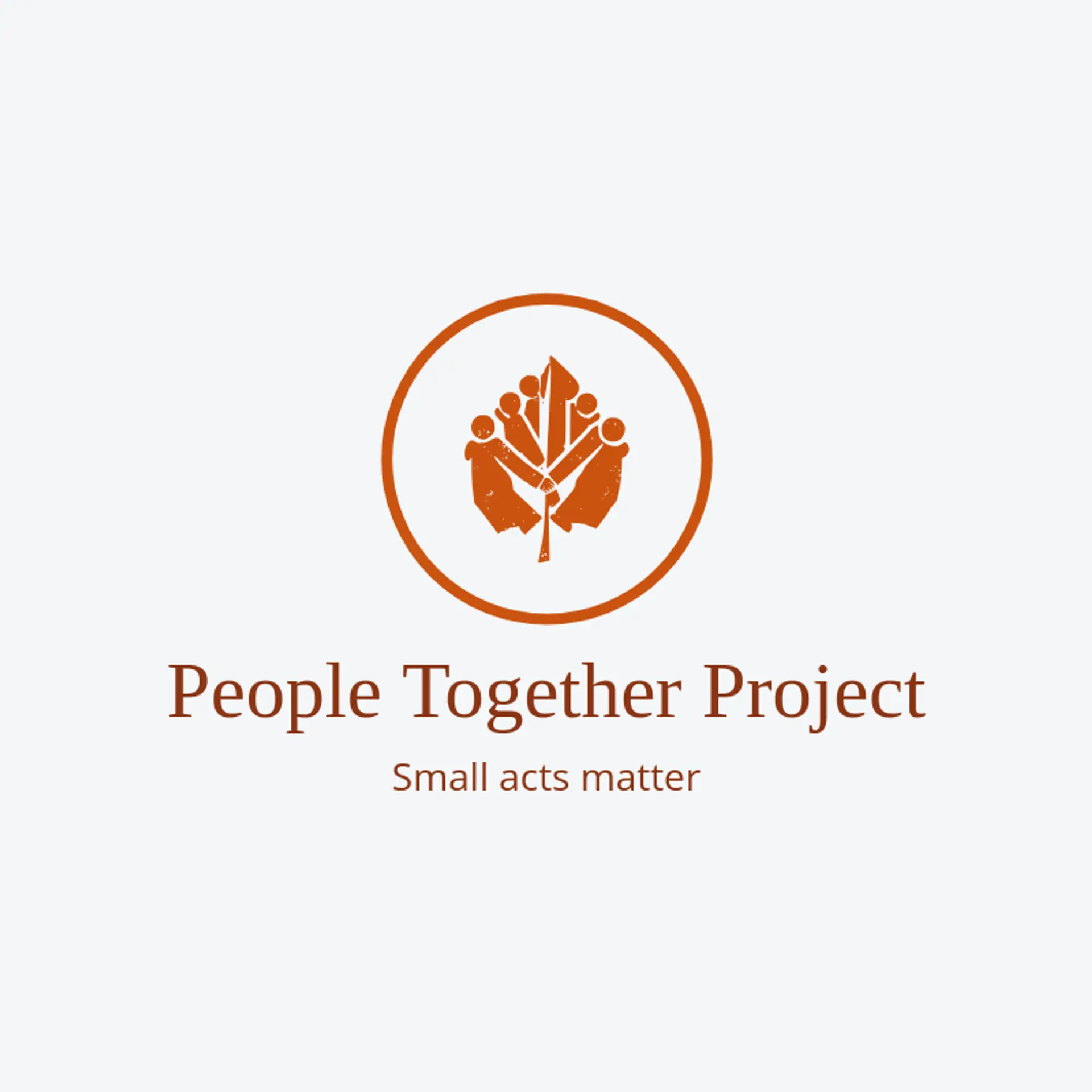 People Together Project logo for humanity