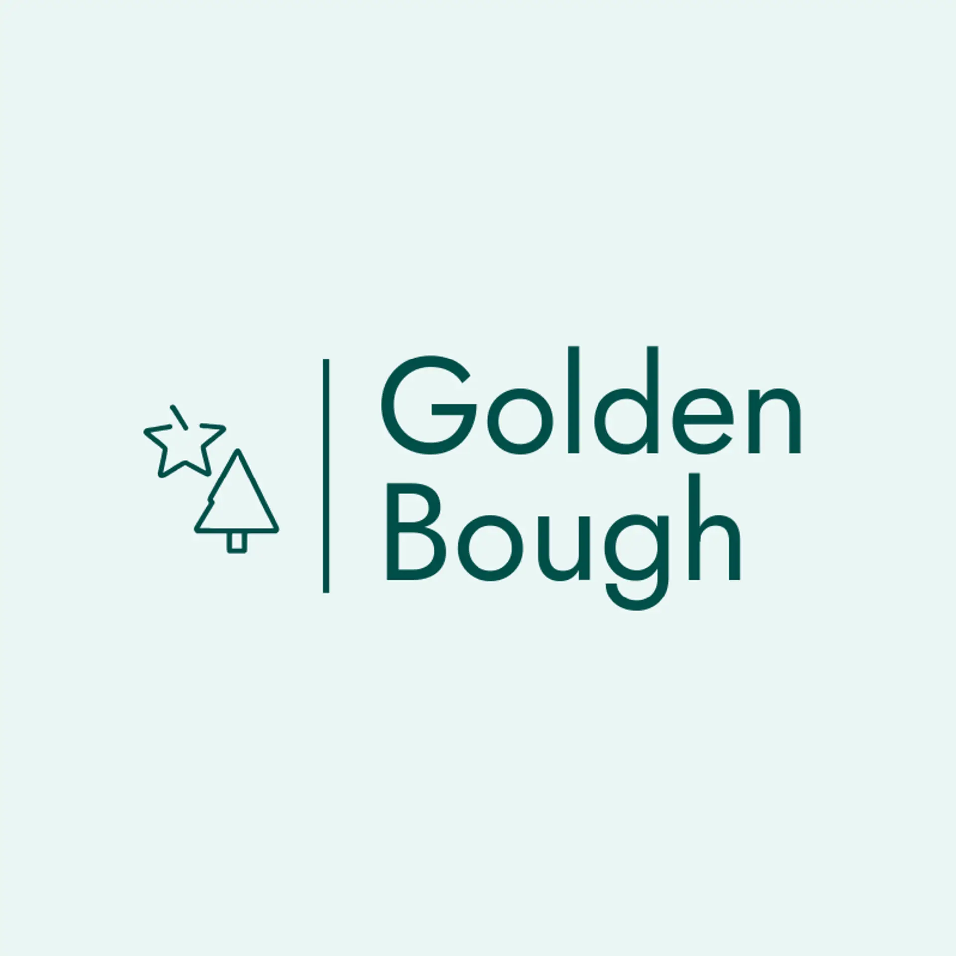 Golden Bough logo for christmas tree
