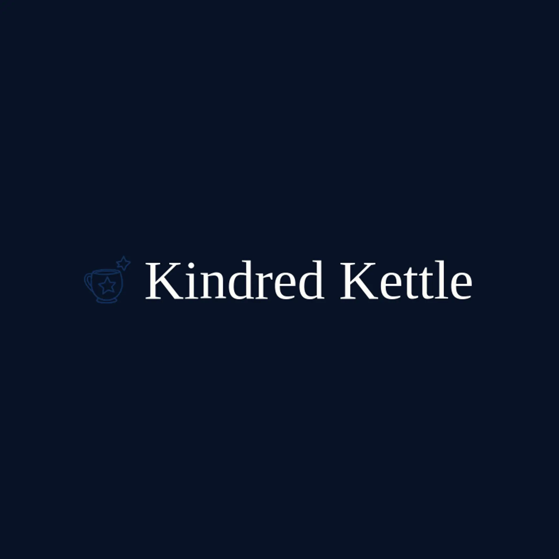 Kindred Kettle logo for chai