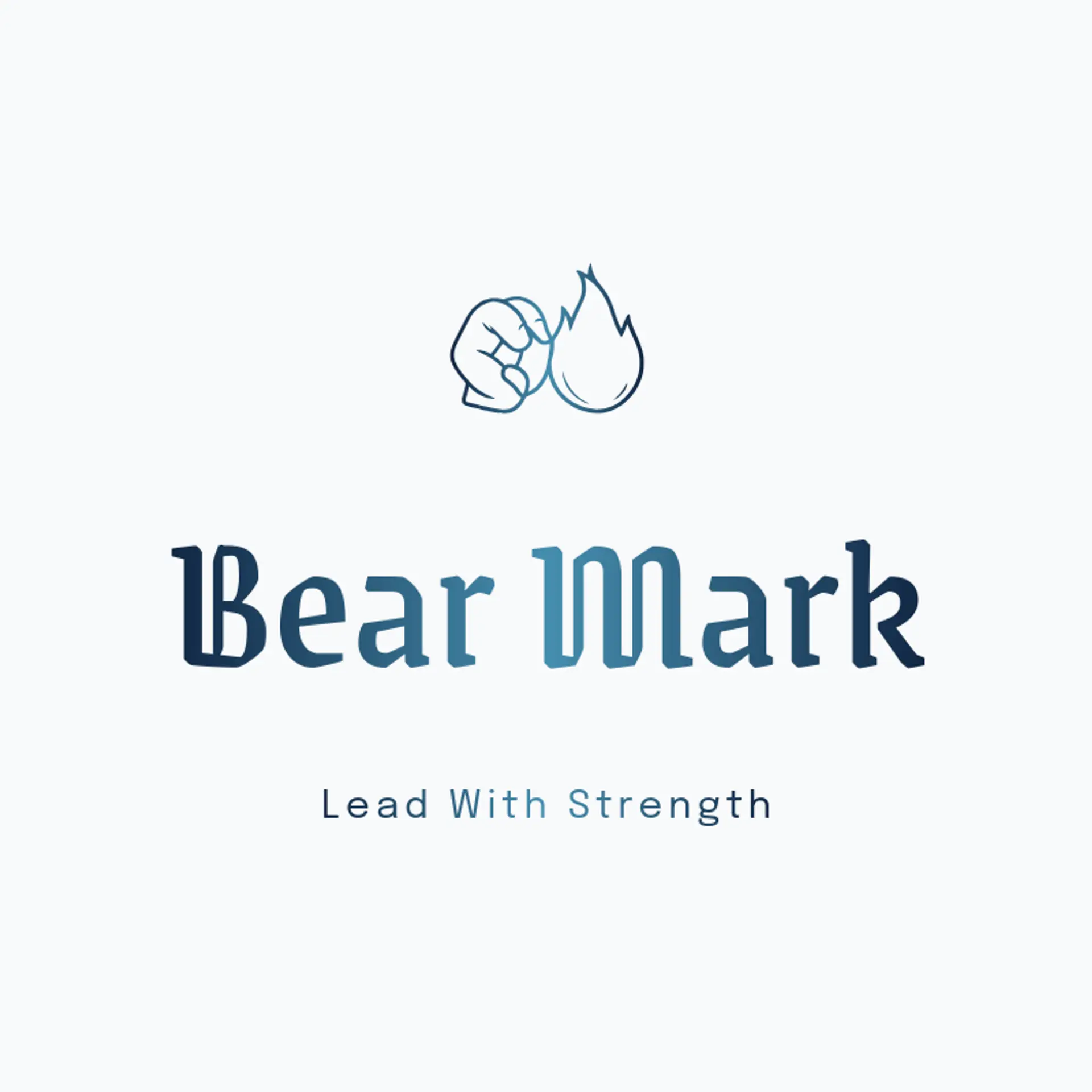 Bear Mark logo for danger