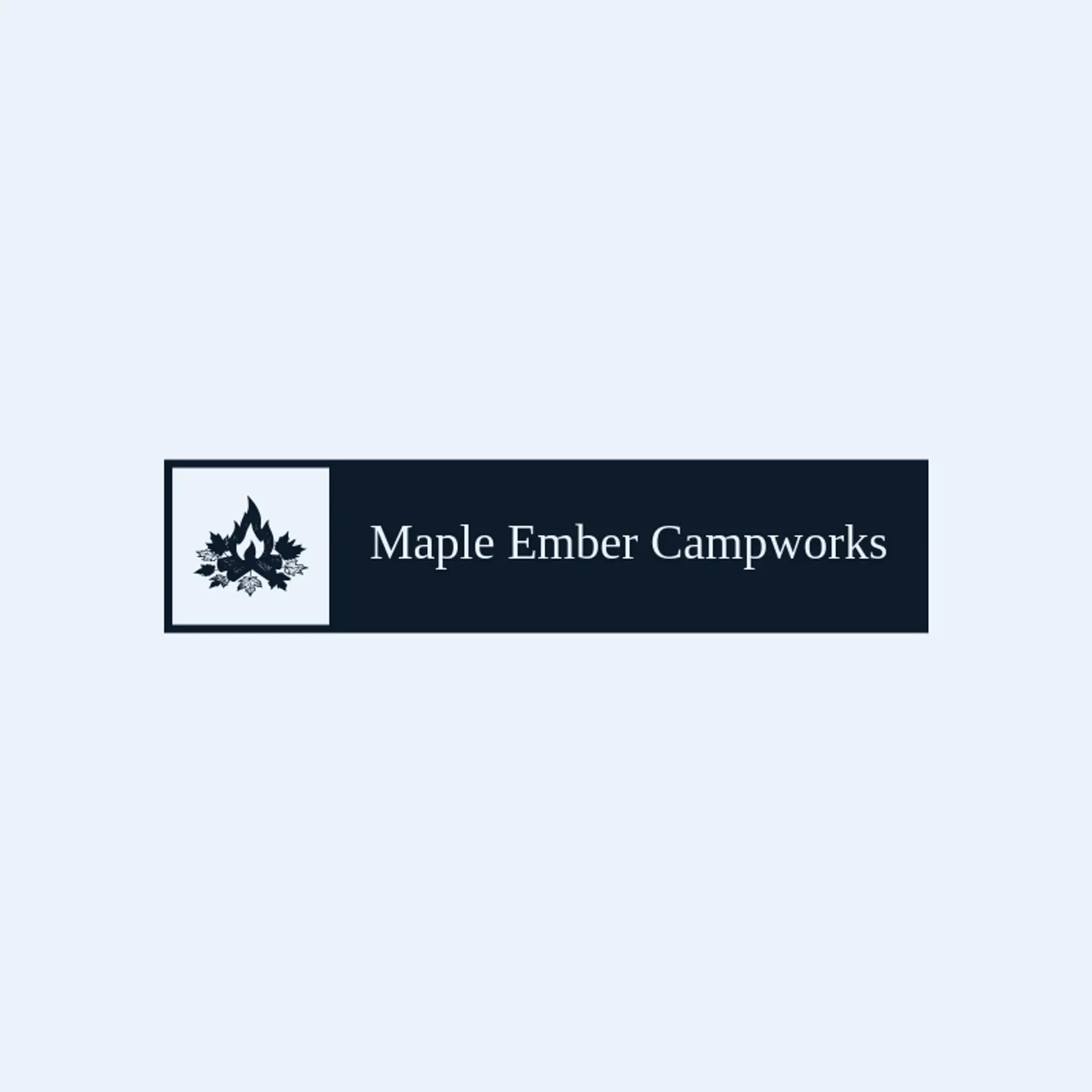Maple Ember Campworks logo for campfire
