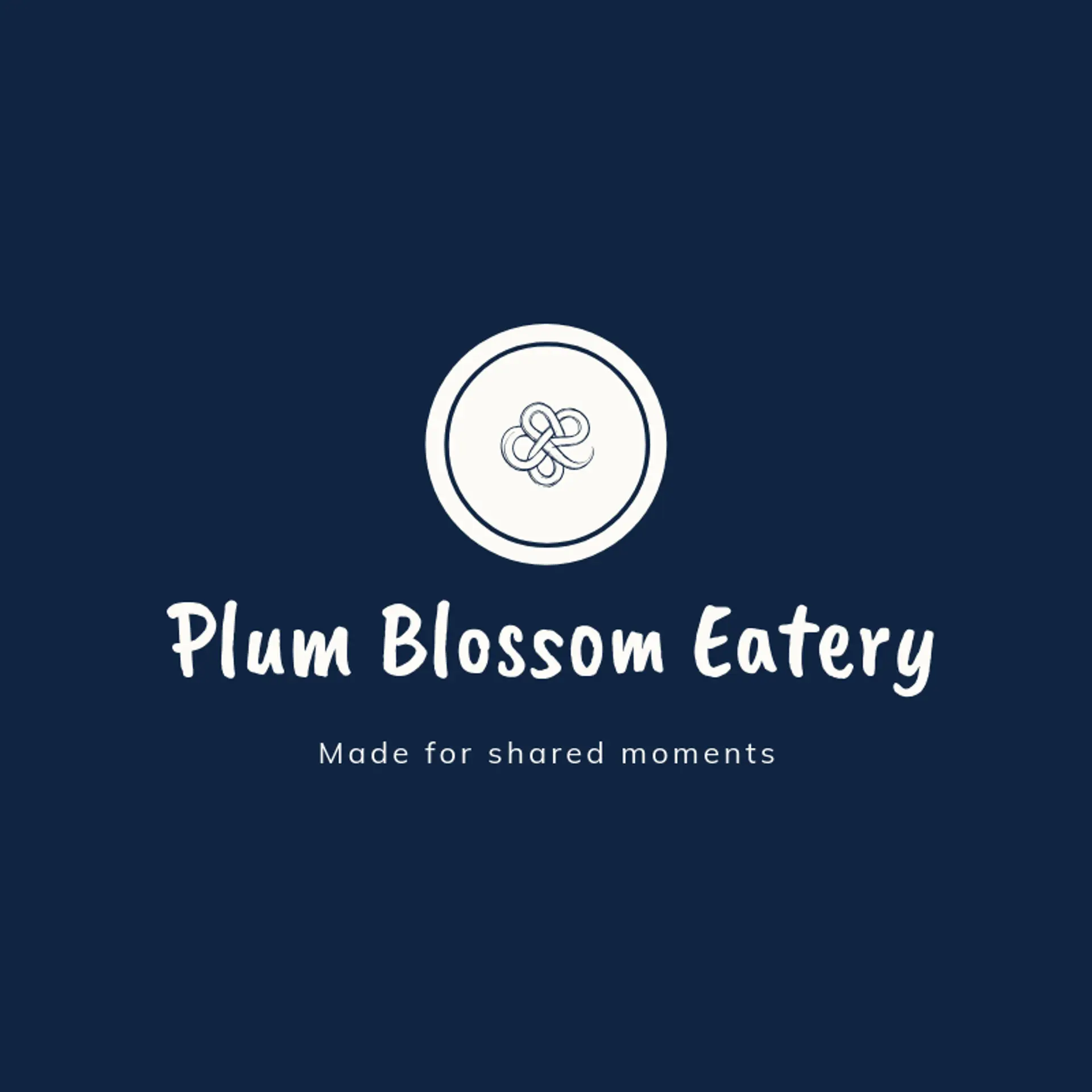 Plum Blossom Eatery logo for chinese