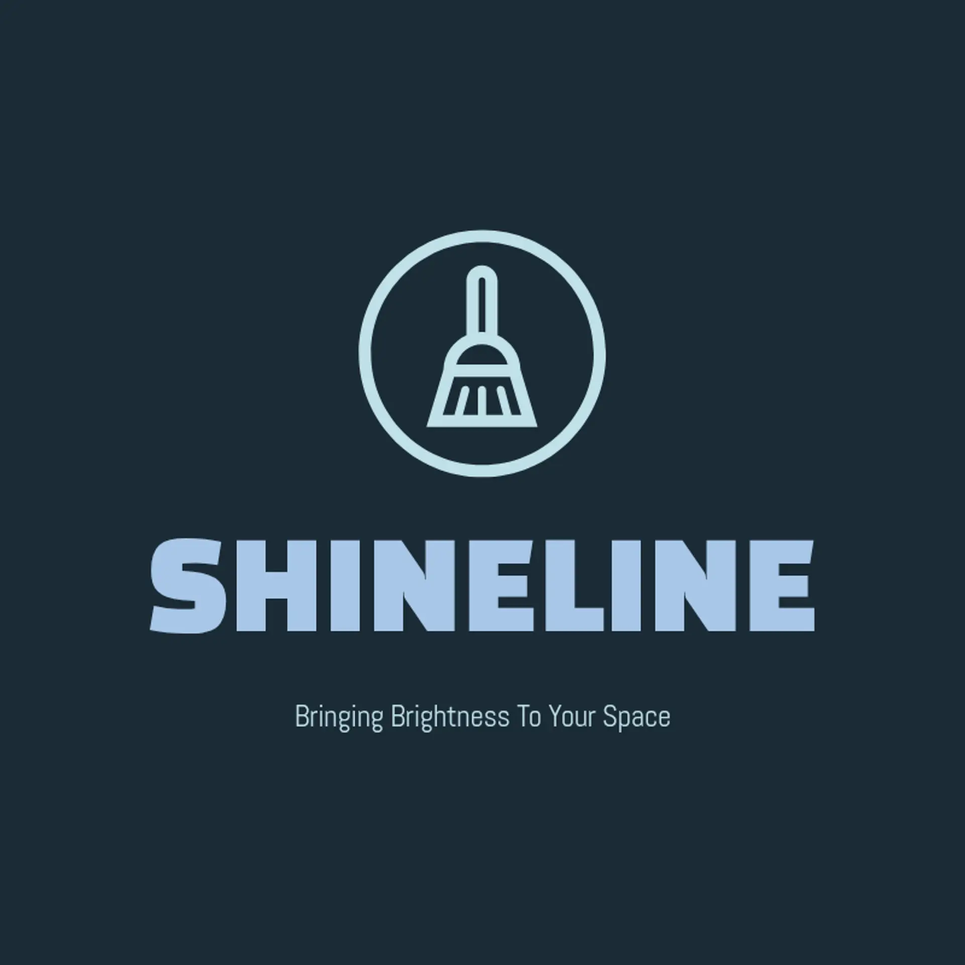 ShineLine logo for cleaning