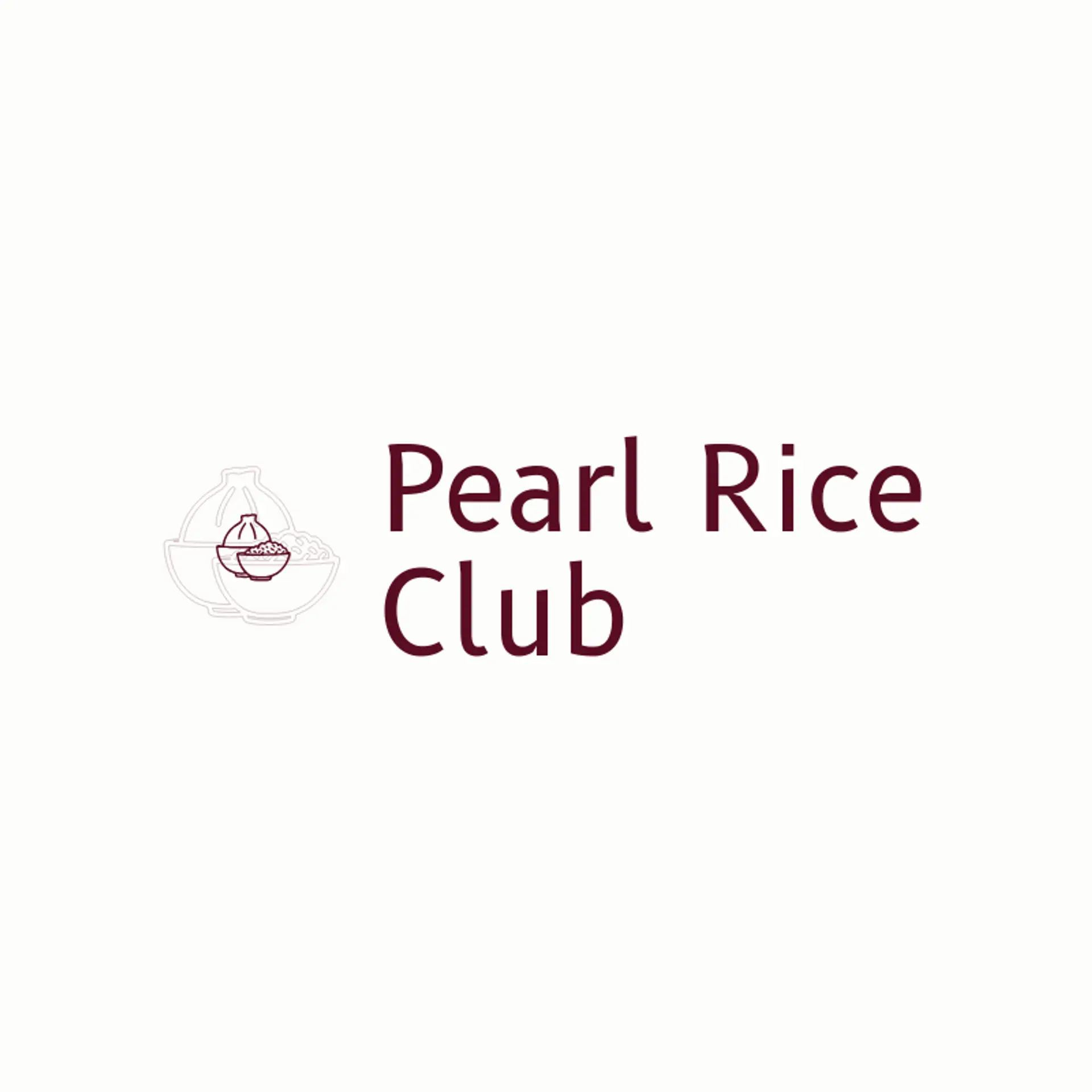 Pearl Rice Club logo for siomai