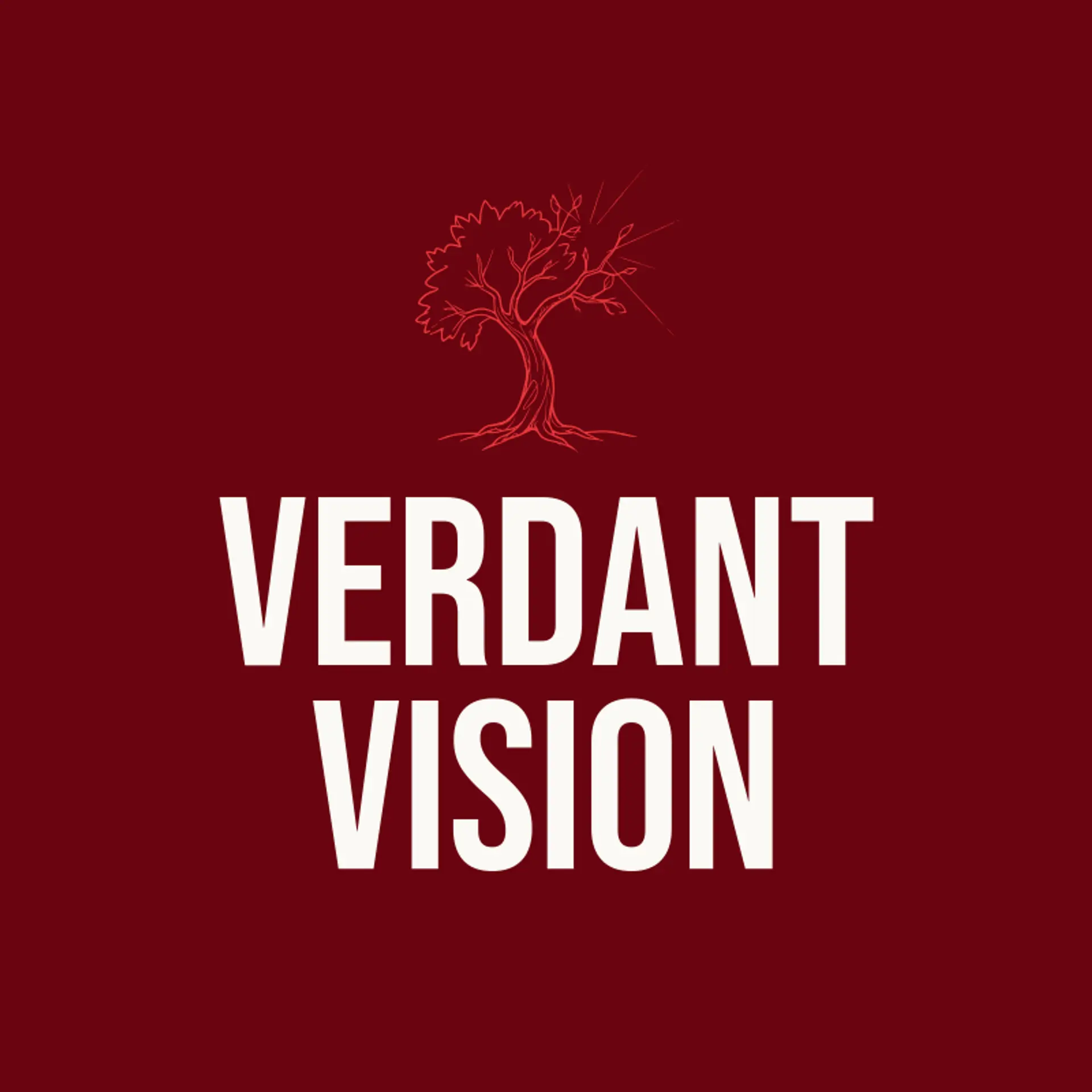Verdant Vision logo for tree