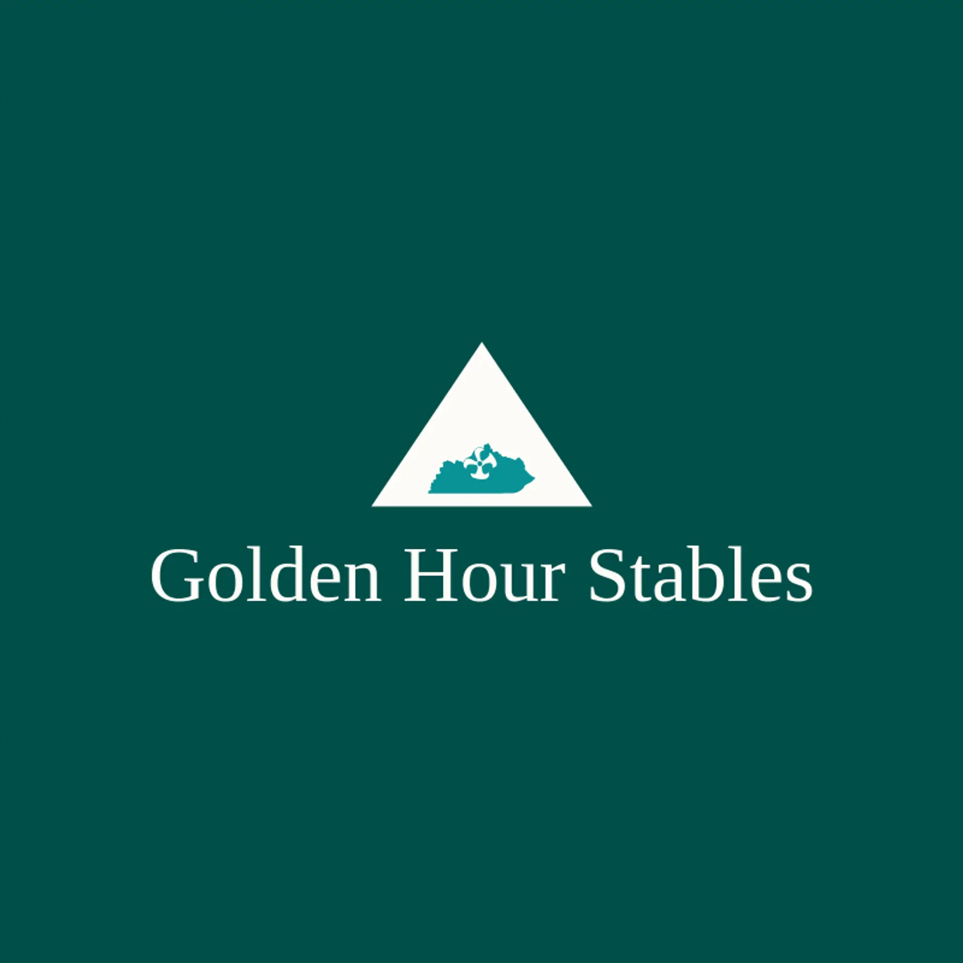 Golden Hour Stables logo for kentucky