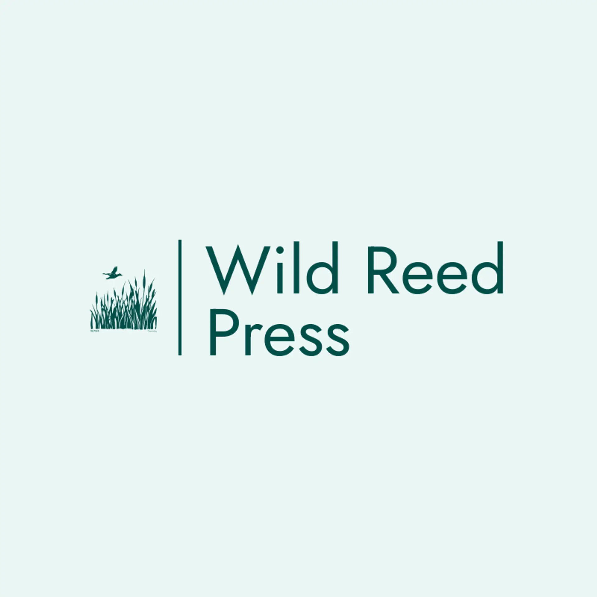 Wild Reed Press logo for marsh