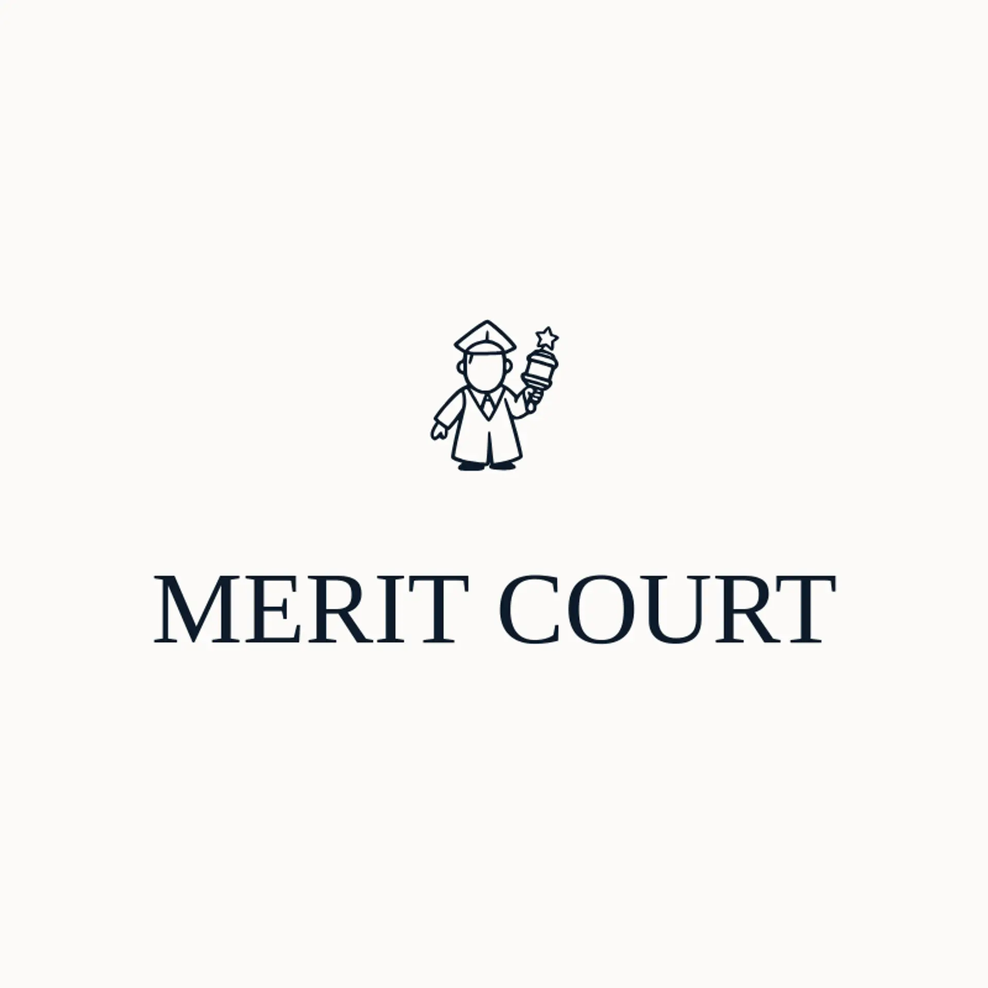 Merit Court logo for judge