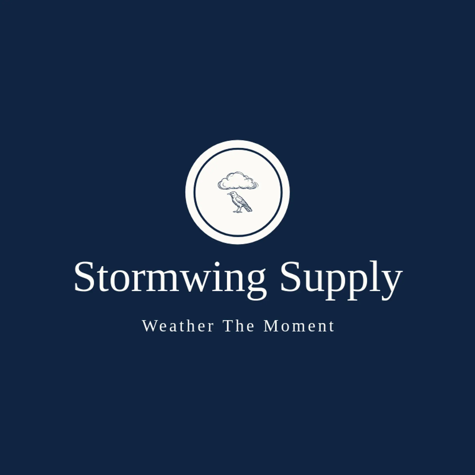Stormwing Supply logo for crow