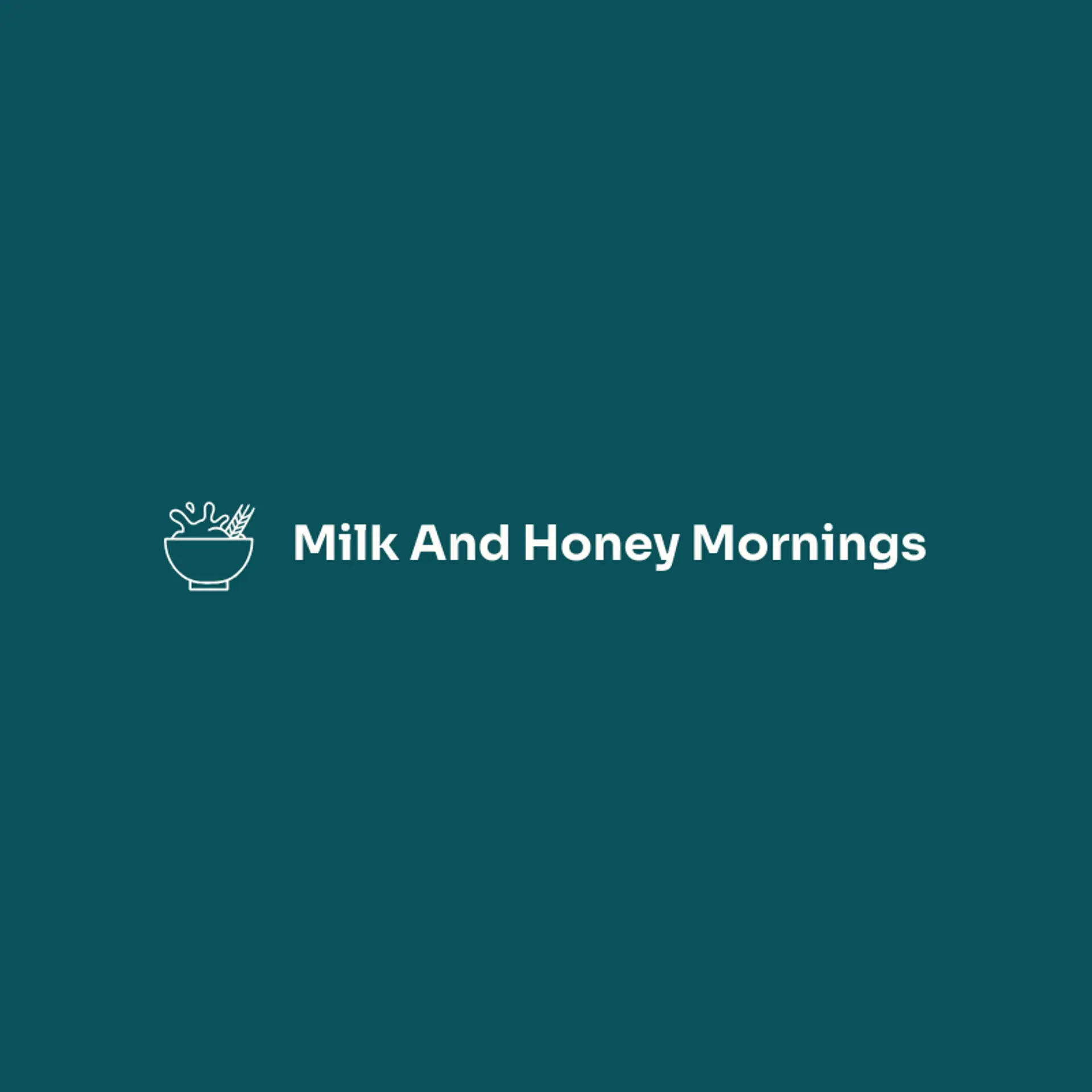 Milk and Honey Mornings logo for cereal