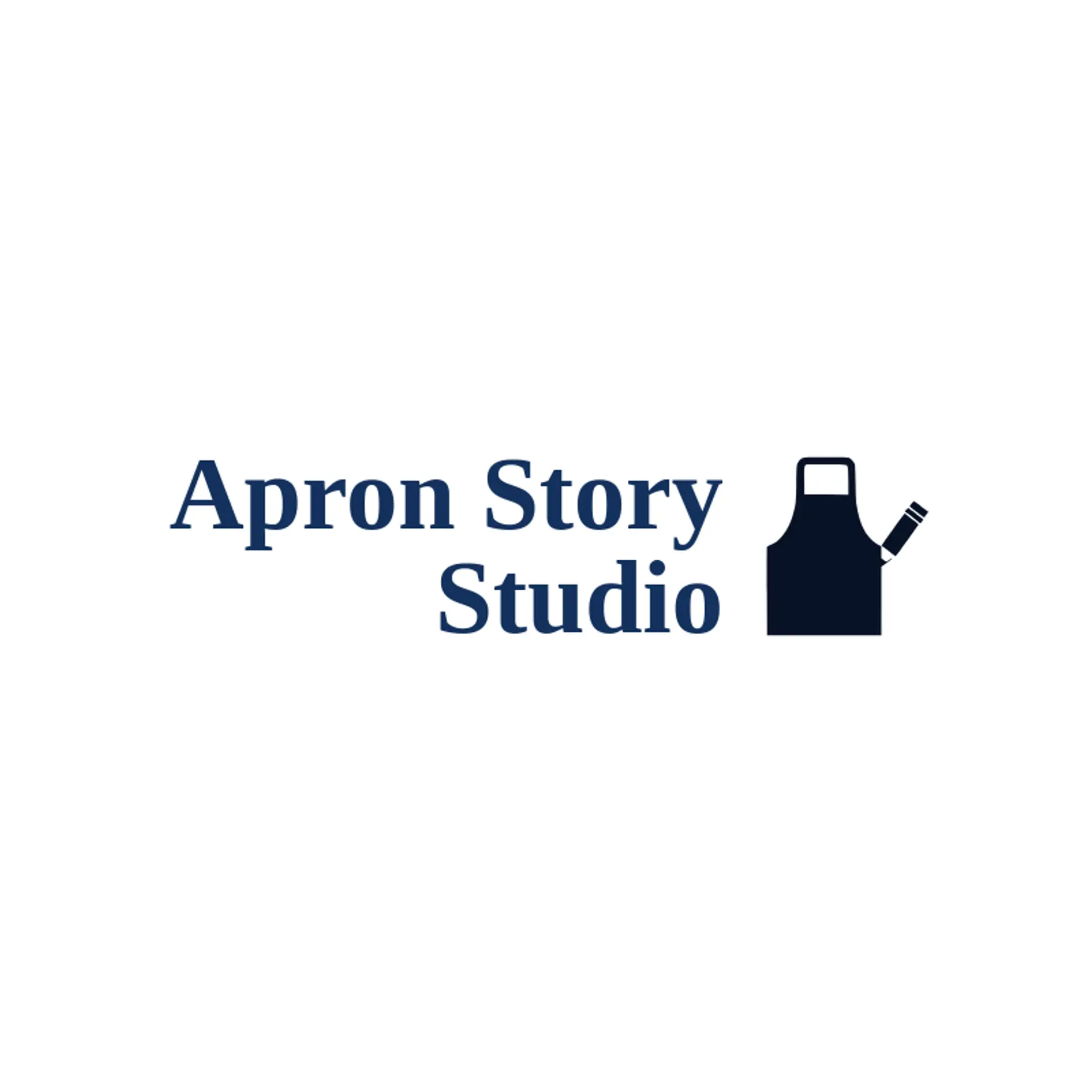 Apron Story Studio logo for apron