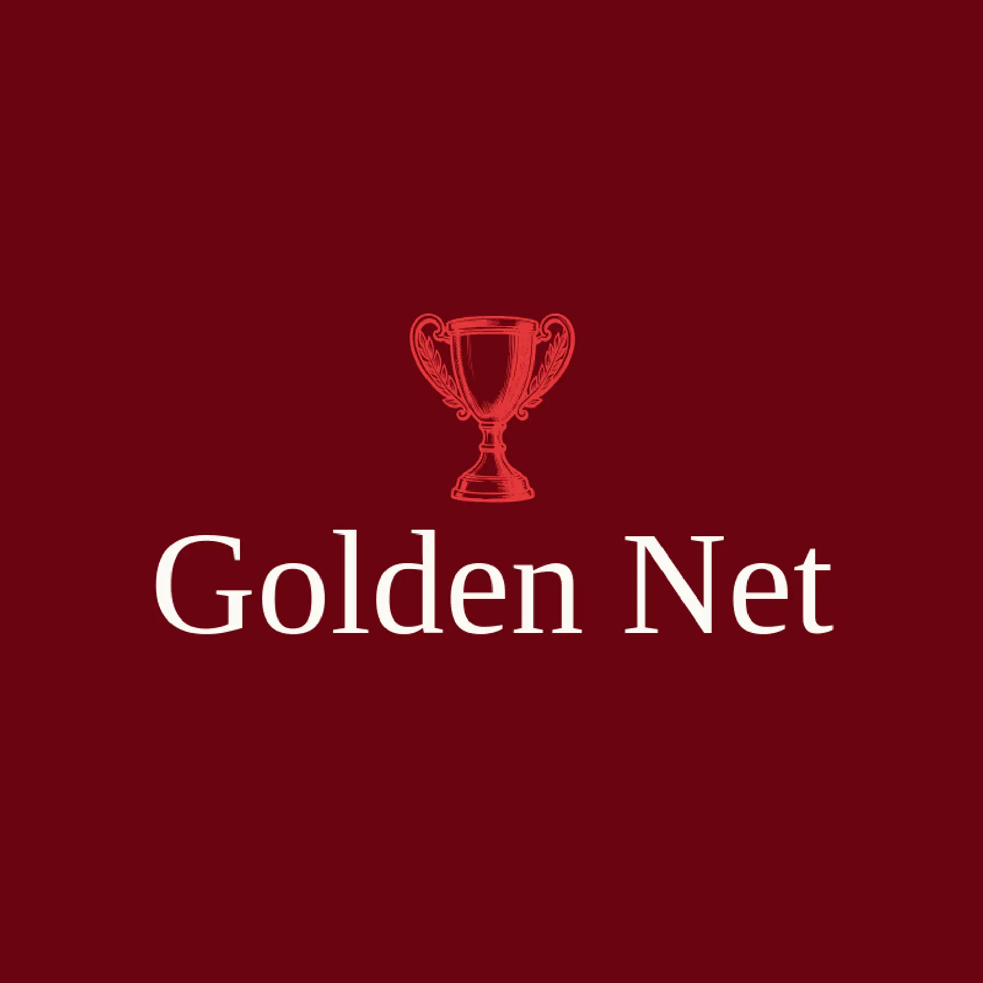Golden Net logo for tennis