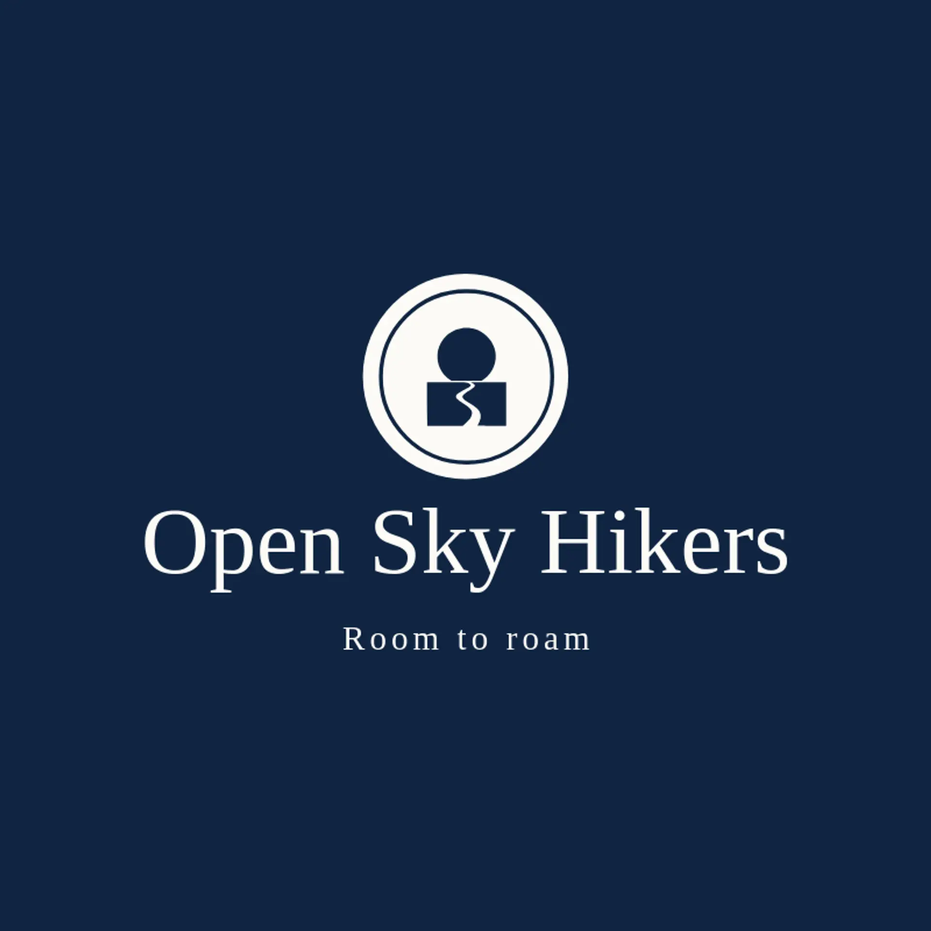 Open Sky Hikers logo for trail