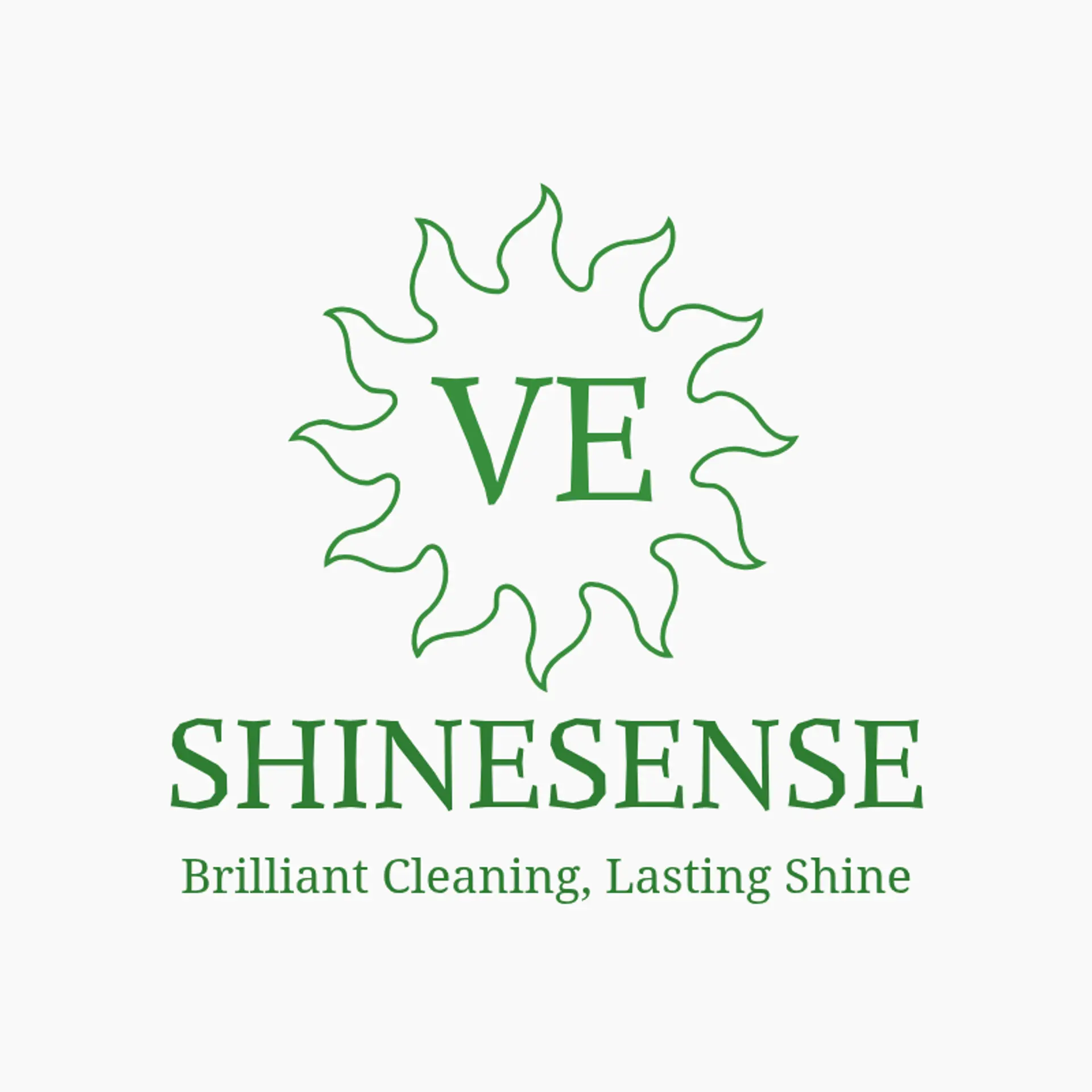 ShineSense logo for cleaning