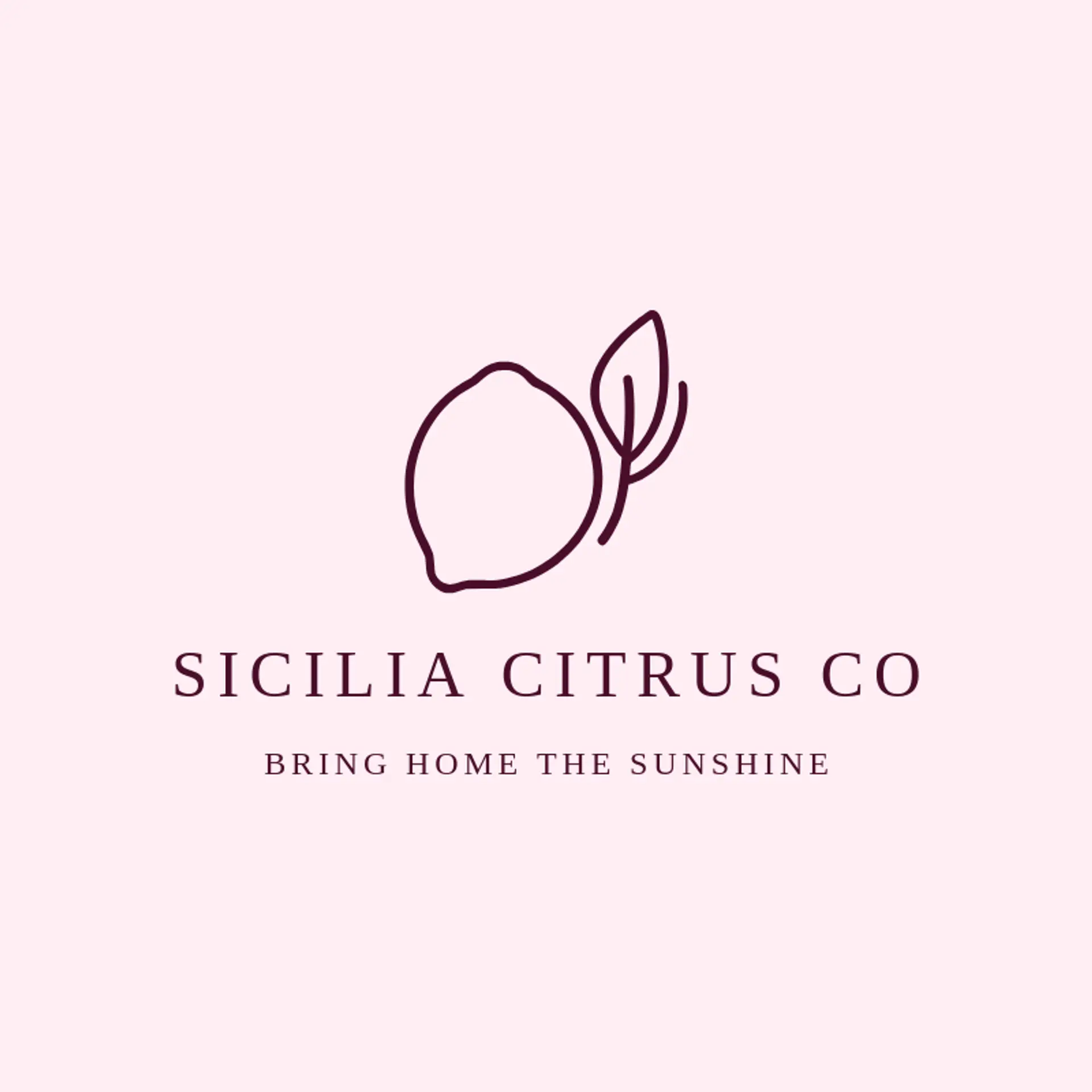 Sicilia Citrus Co logo for italian