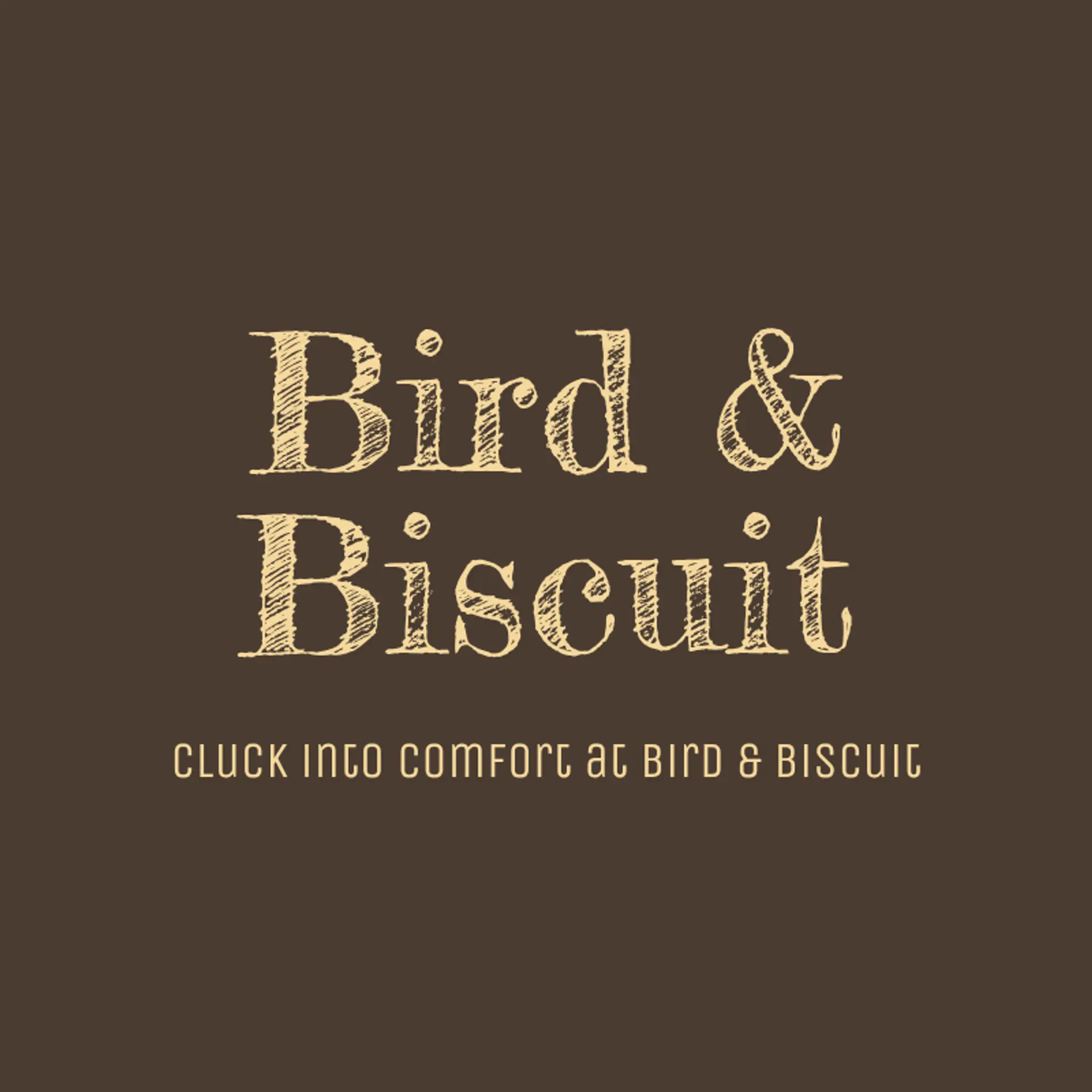 Bird & Biscuit logo for chicken restaurant