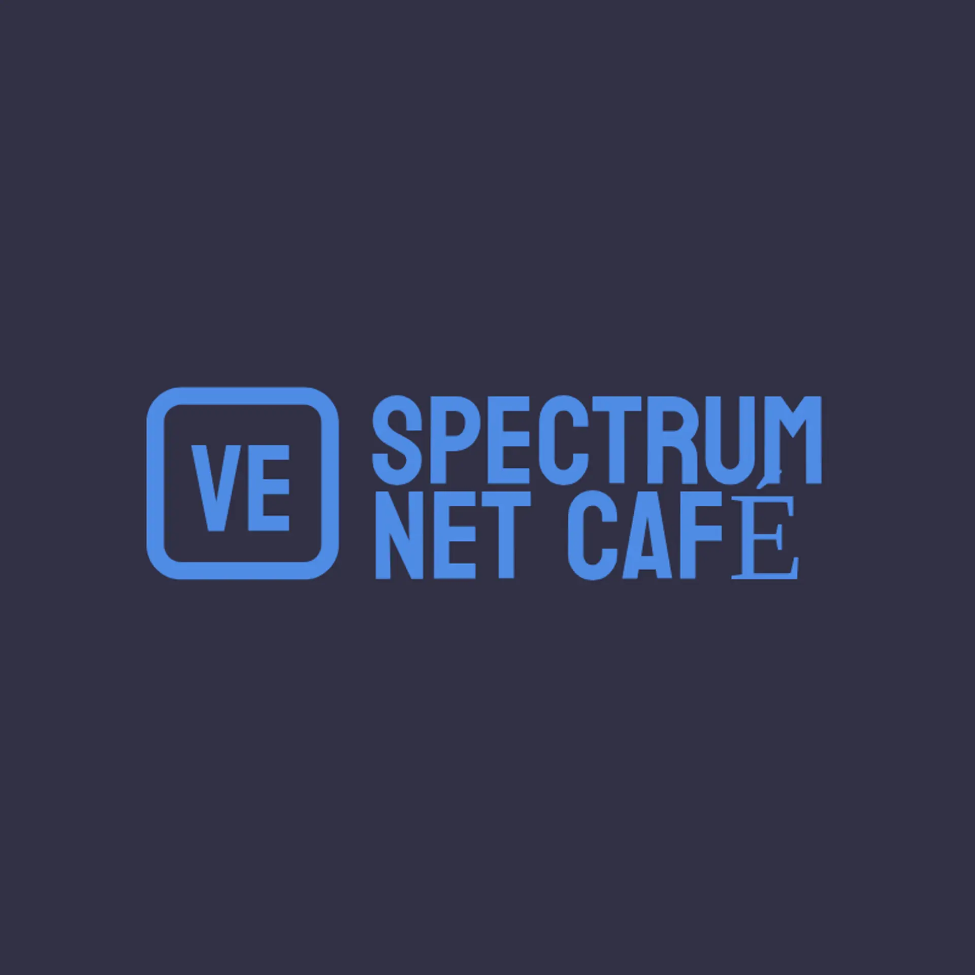 PixelNet Coffee logo for internet cafe
